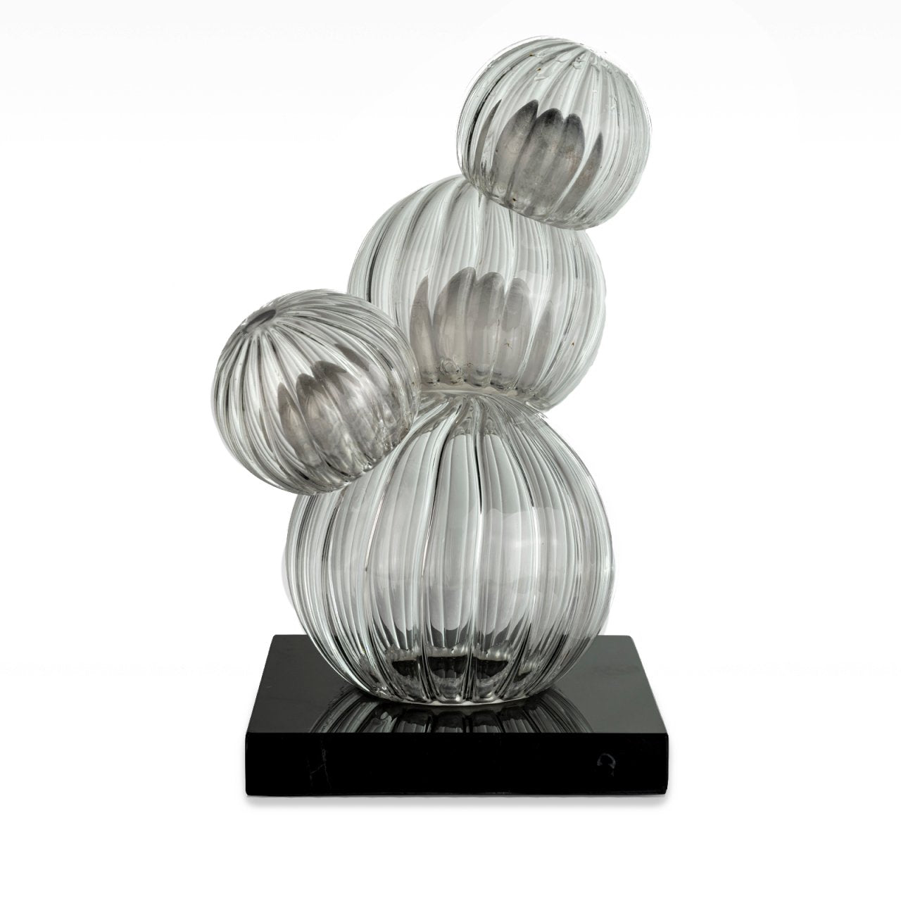 Glass Cactus Sculpture
