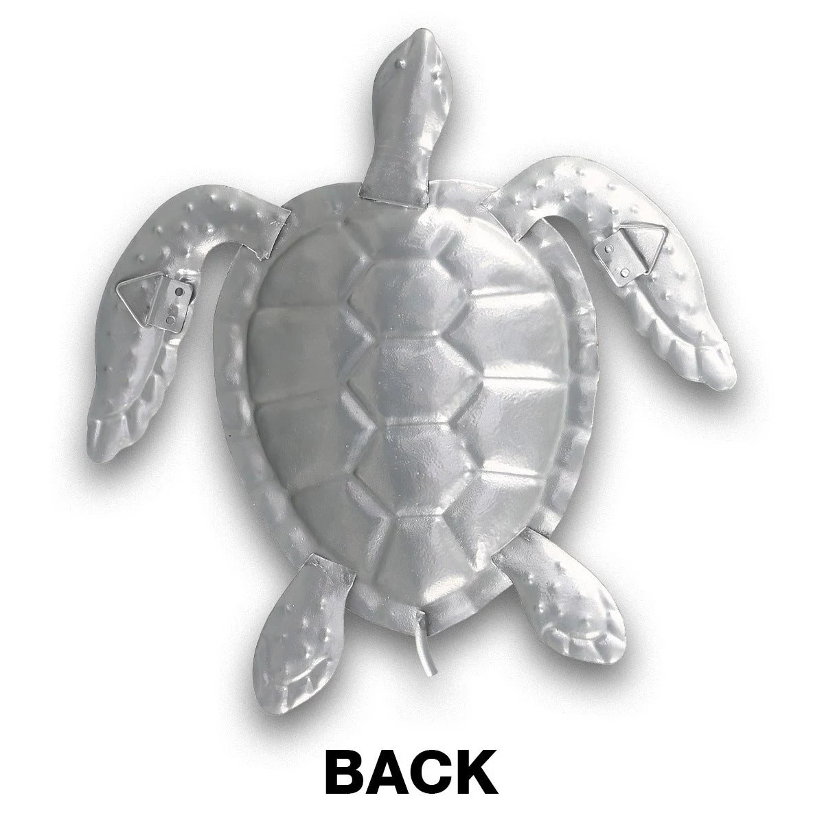 Cute and Baby Sea Turtle Wall Art Decor by Metal Ocean Figurines