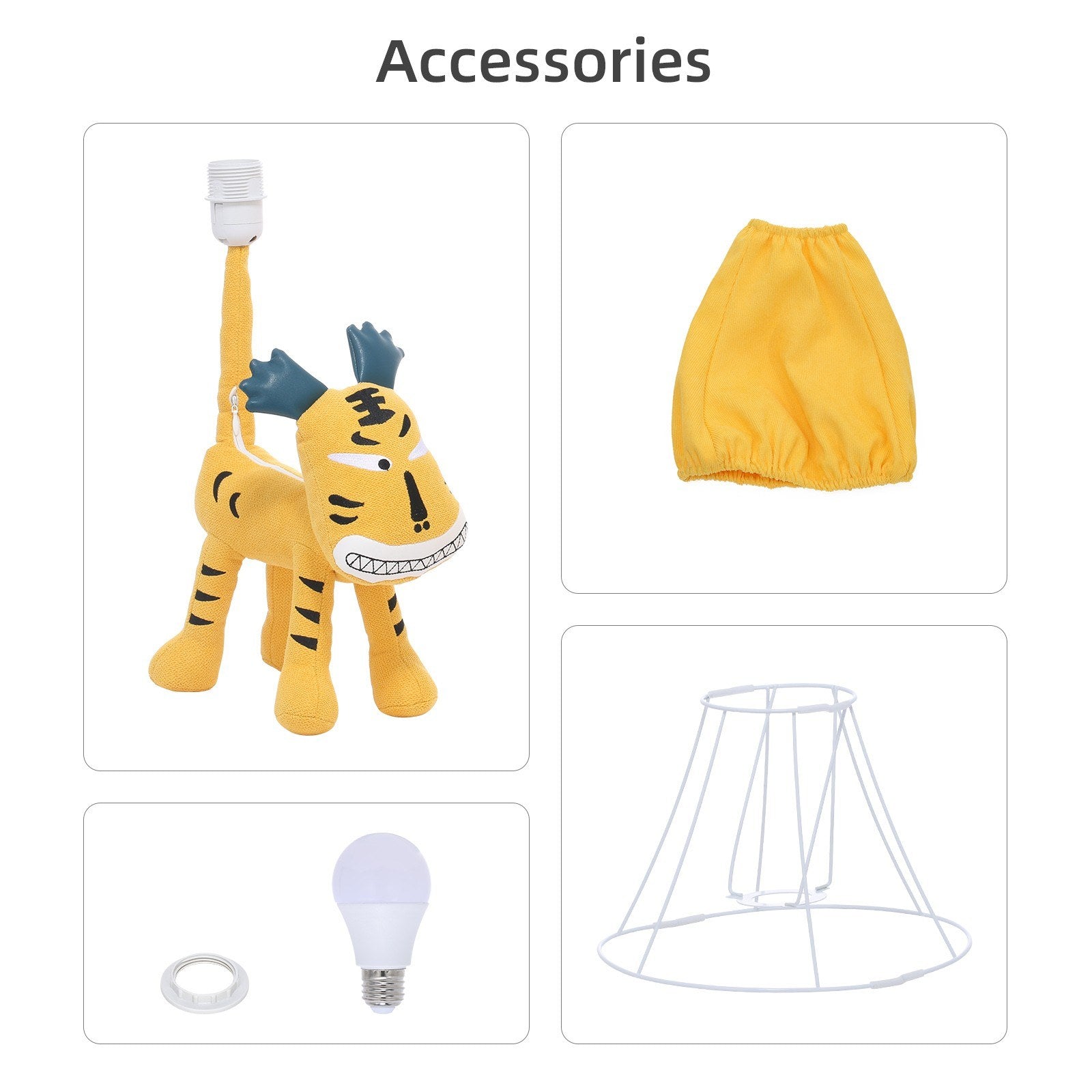 Tiger Lamp is the perfect to bring warmth to your nursery or kidsroom