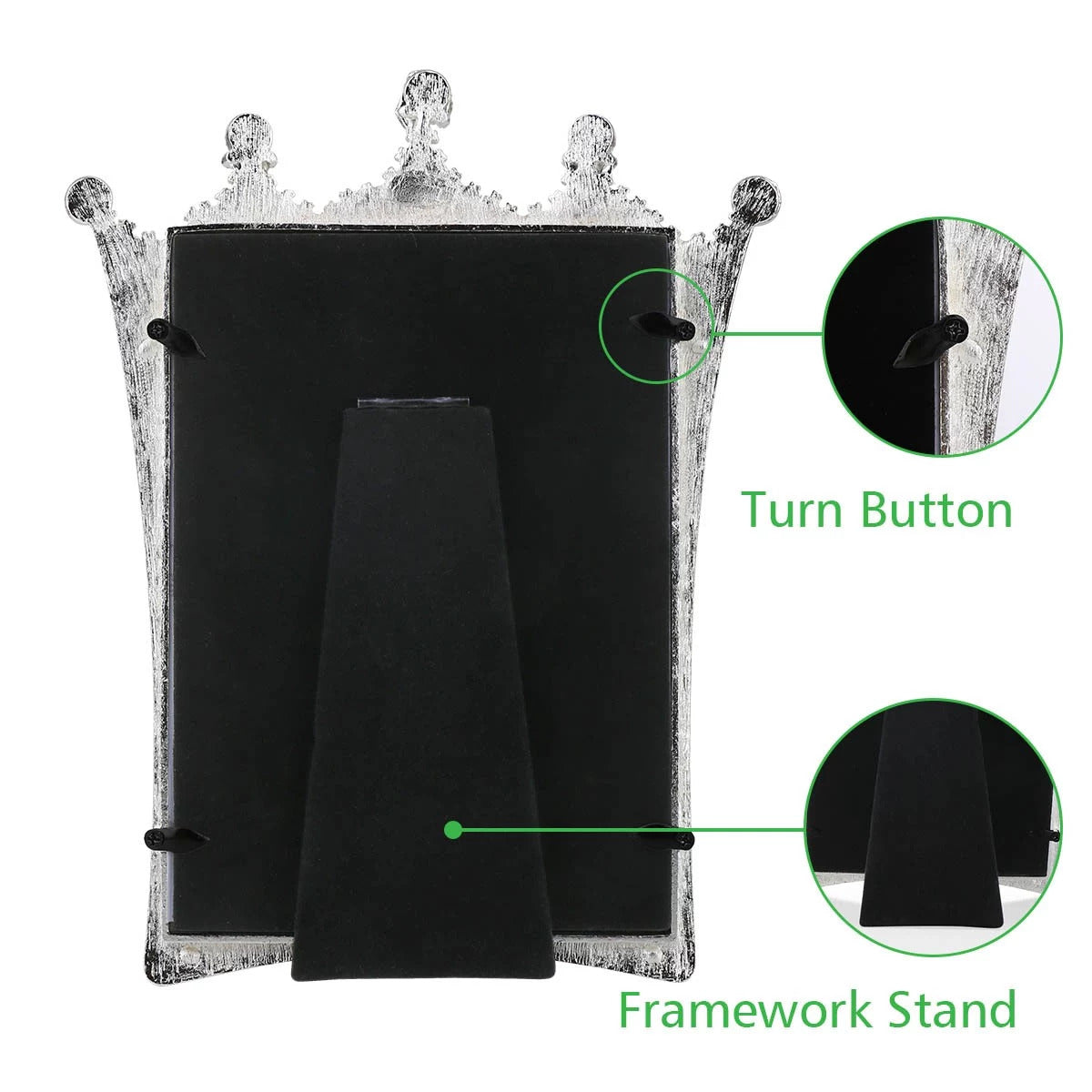 Jewellery Pearl Photo Frame to Home Decor Accessories