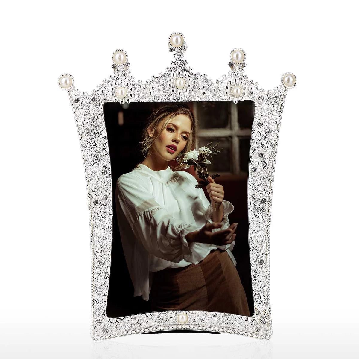 Jewellery Pearl Photo Frame to Home Decor Accessories