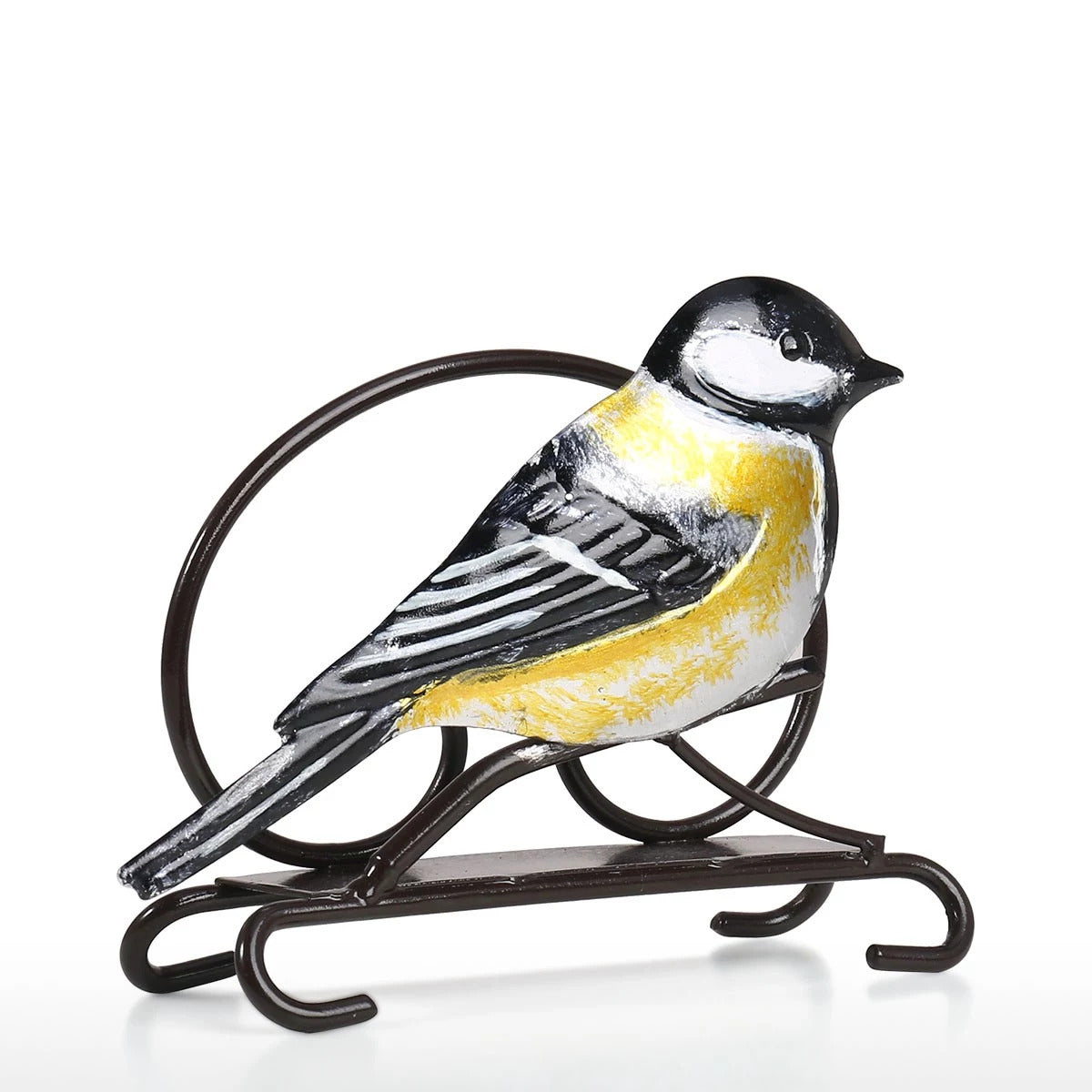 Kitchen Napkin Holder with Bird Ornament For Home Decor