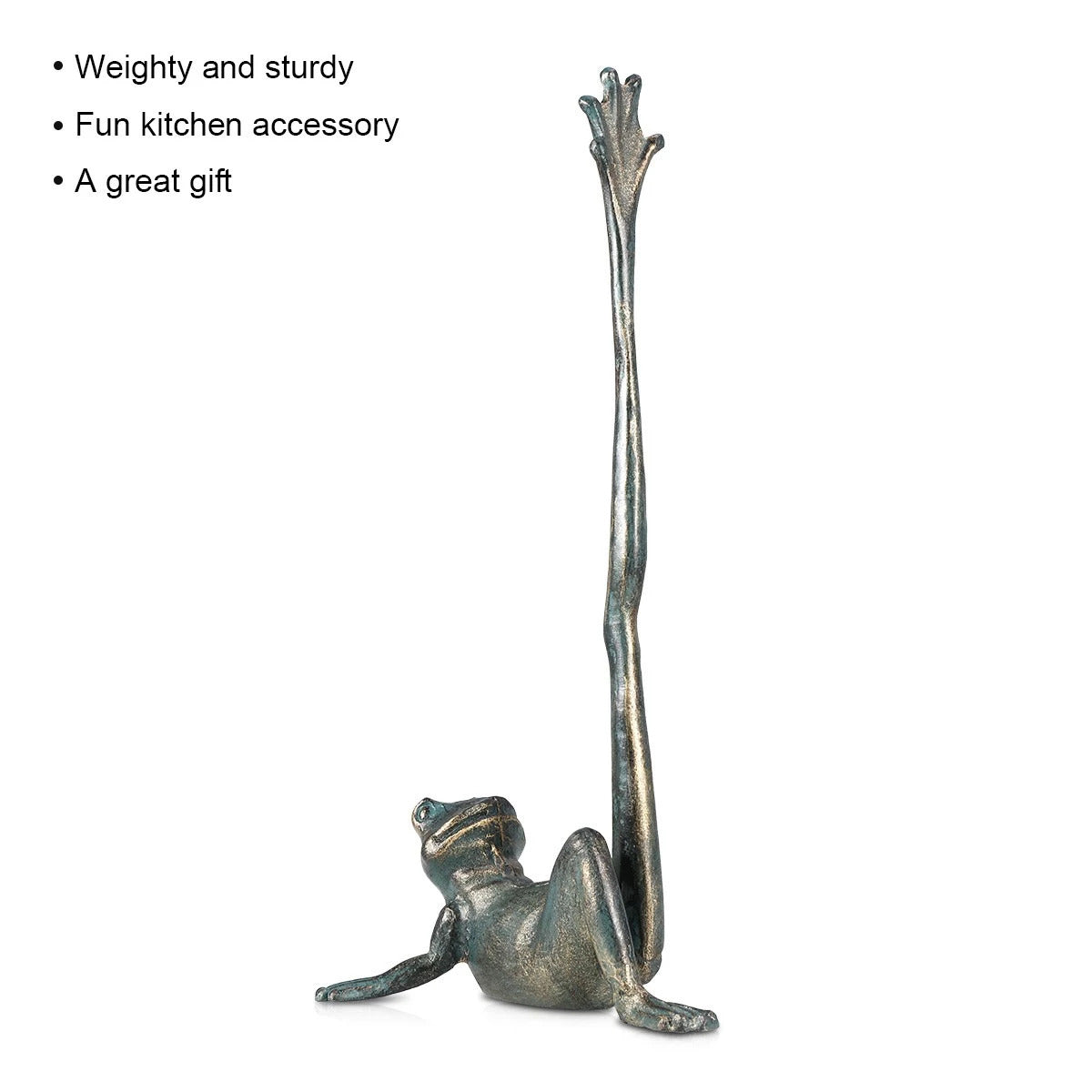 Kitchen Paper Towel Holder with Frog Decor For  Paper Holder For Desk