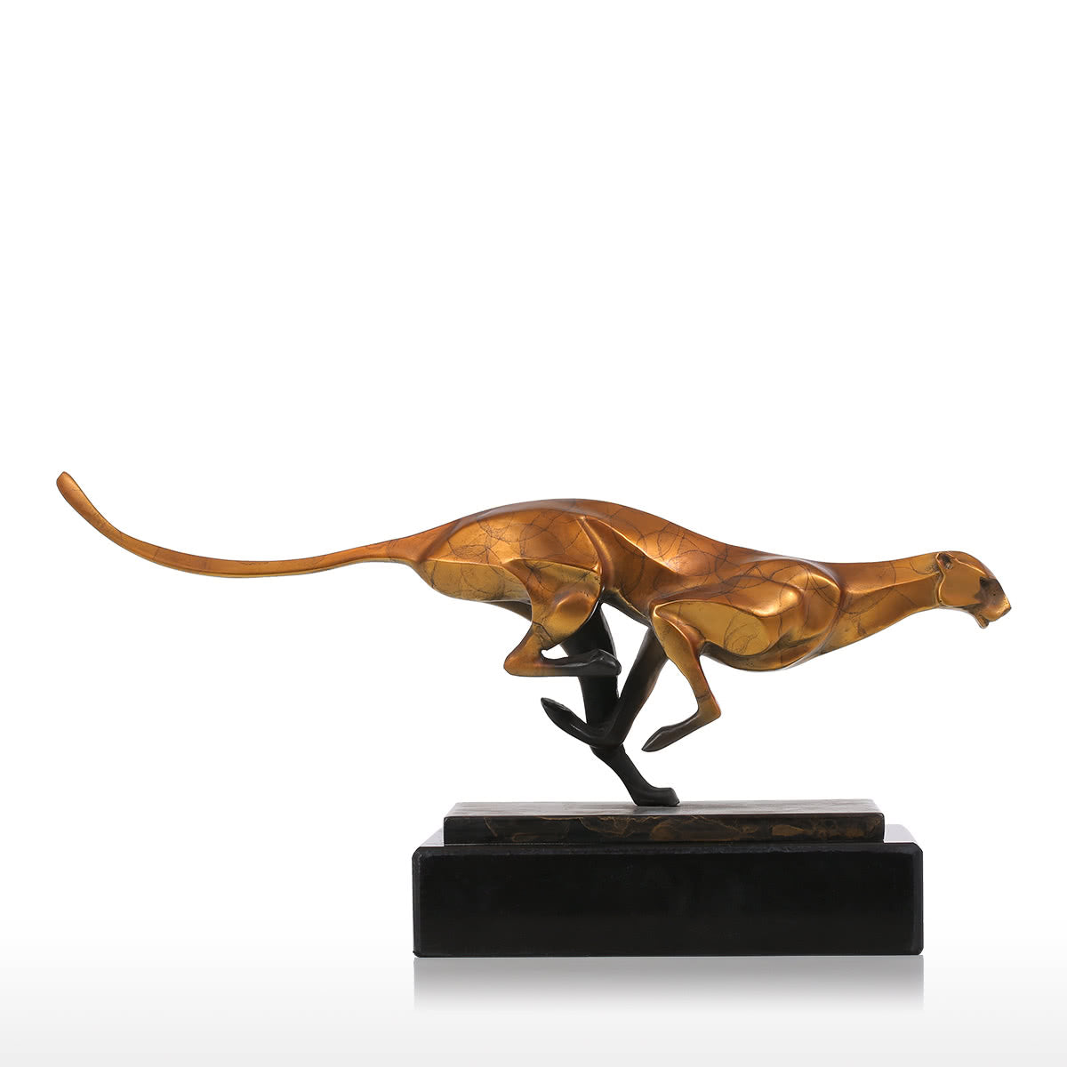 Leopard Statue or Leopard Sculpture for Animal Christmas Decorations or Christmas Decorations