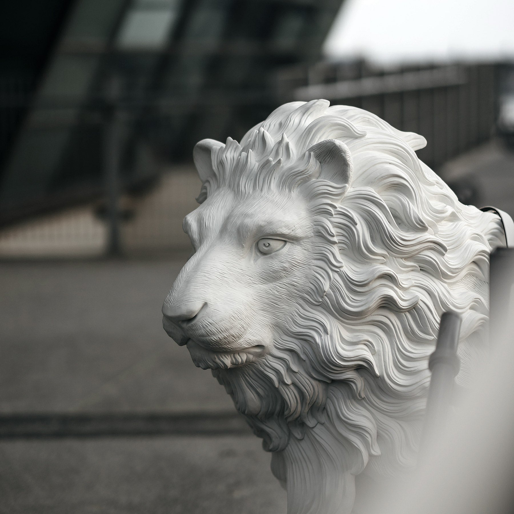 Lion Lamp with Home Decor Statue