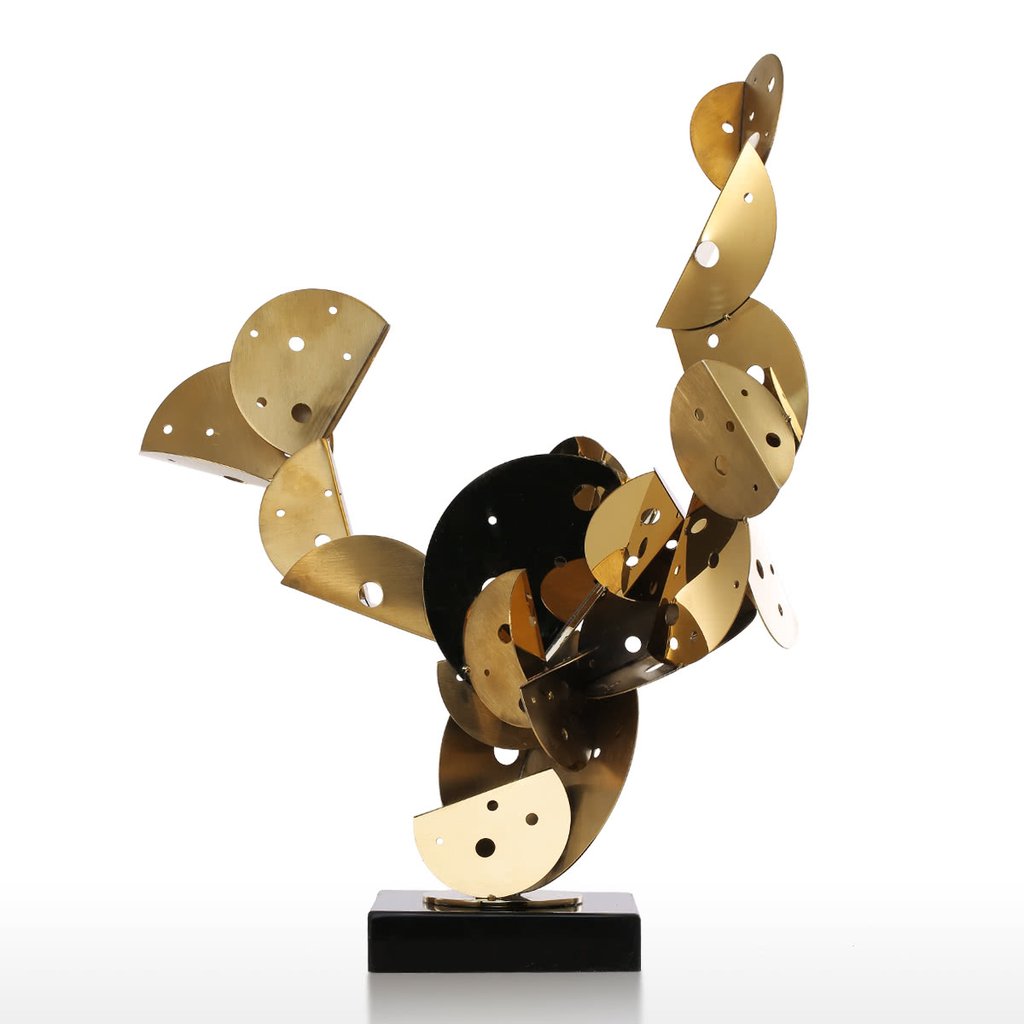 Metal Cactus Sculpture by Stainless Steel