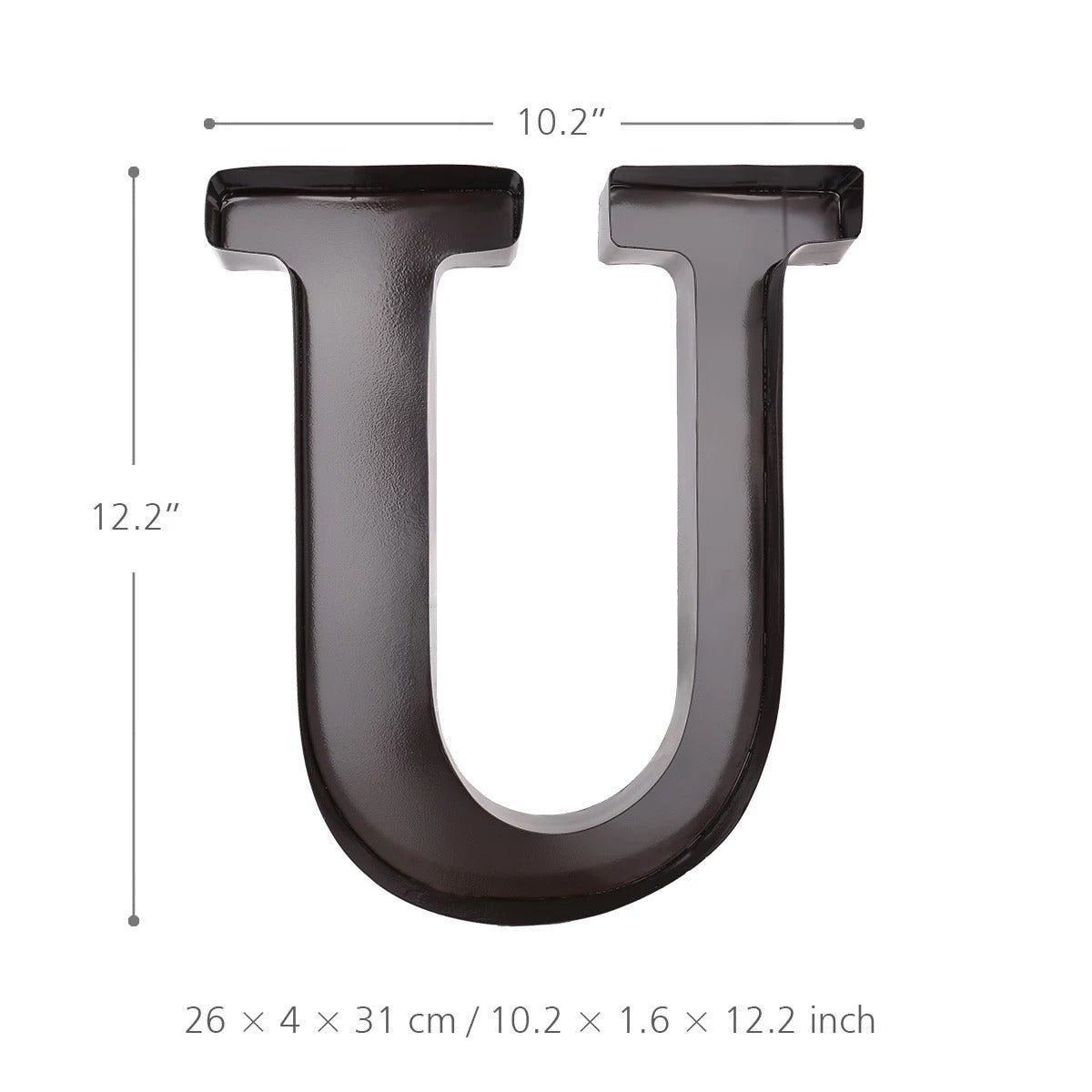 Metal Letter Wall Decor with Letters