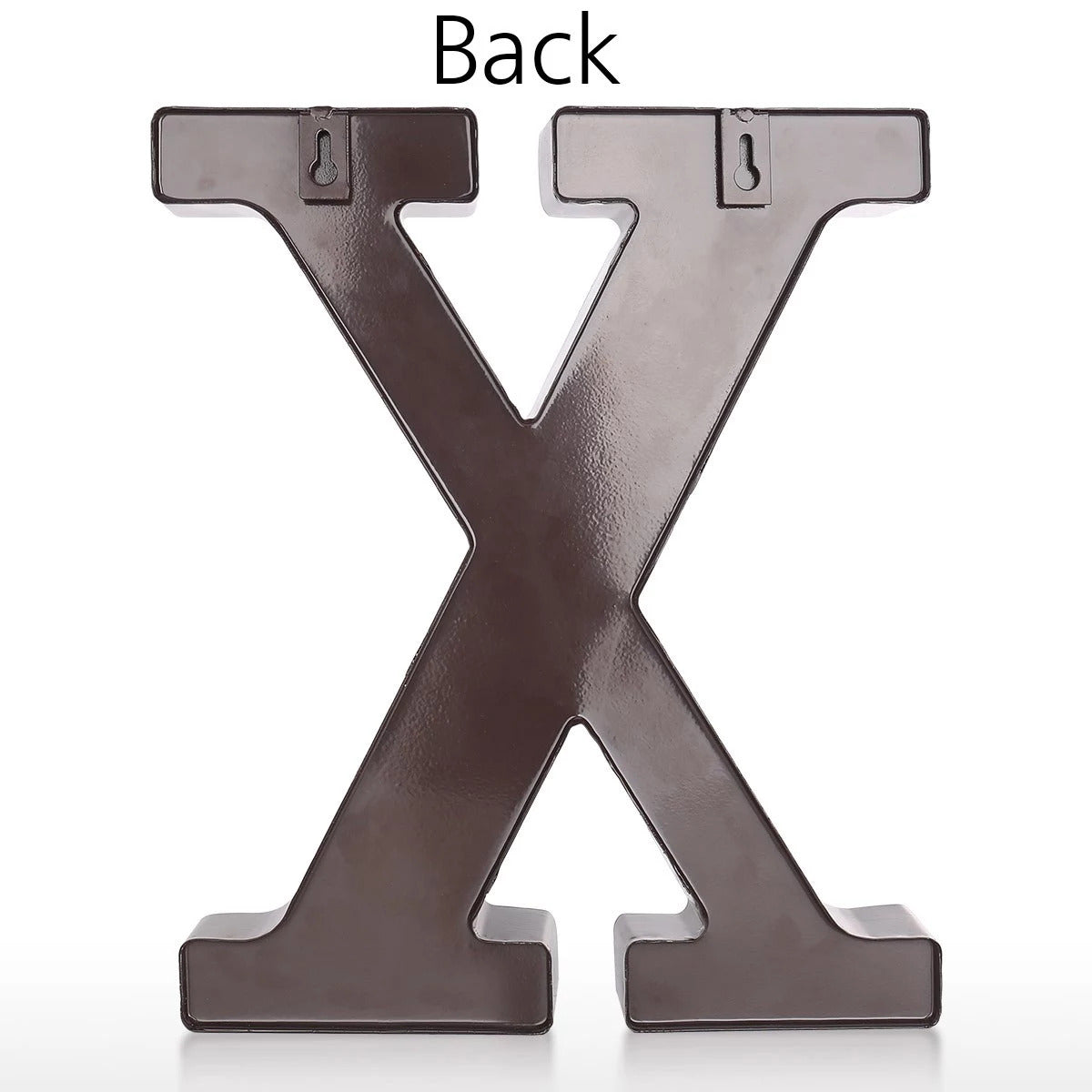 Metal Wall Art Decor with Letters