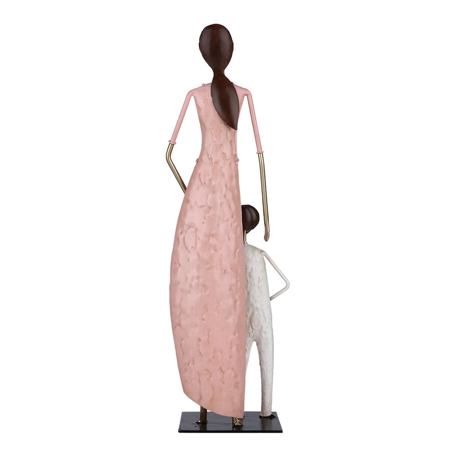 Mother and Son Figurines