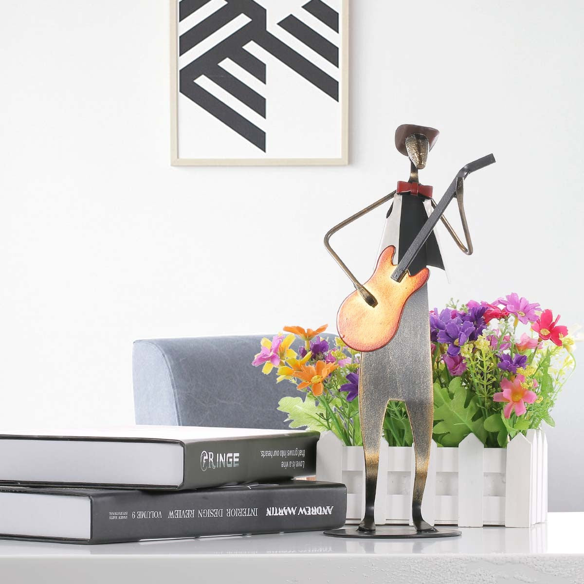 Musical Christmas Decorations and Music Room Decor Ideas
