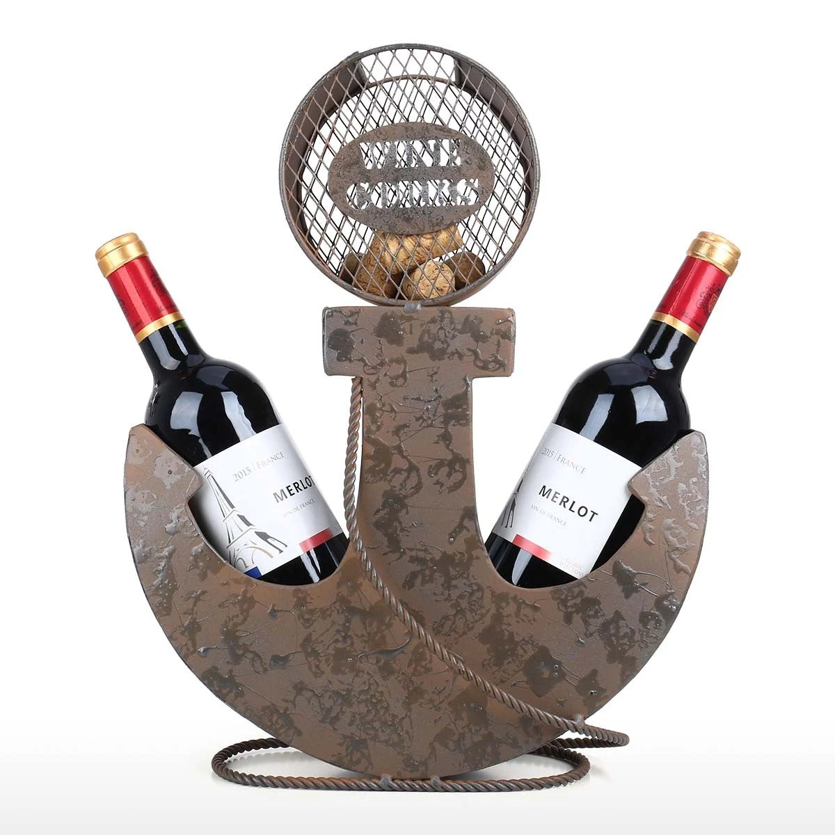 Nautical Wine Bottle Holder to Anchor Decor