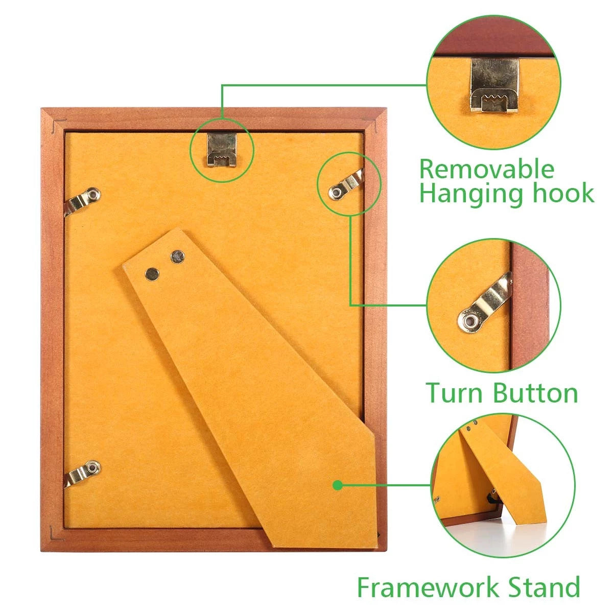 Photo Frame with Wooden for Living Room