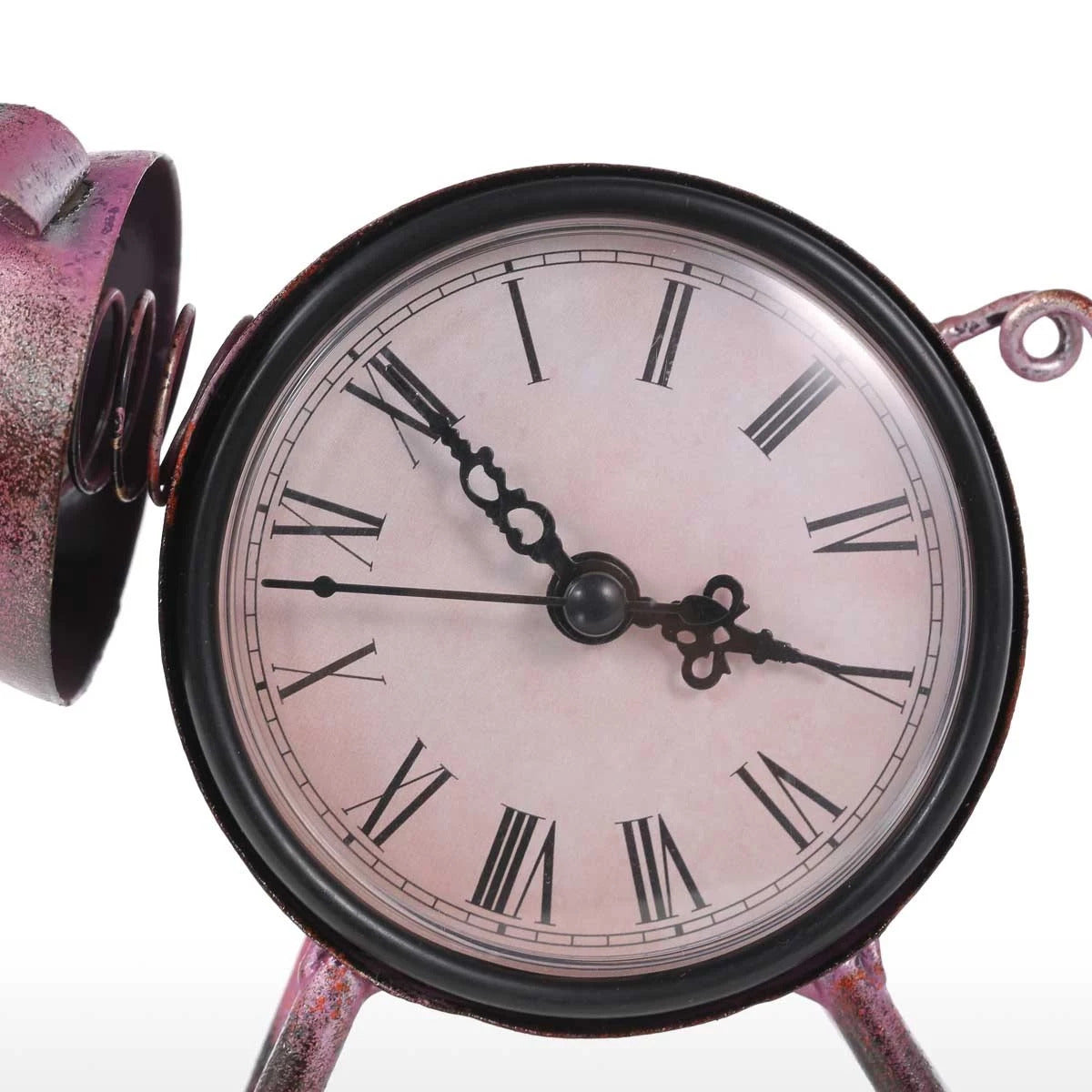 Small & Decorative Table Clock by Cat, Deer, Flamingo, Chicken, Pig