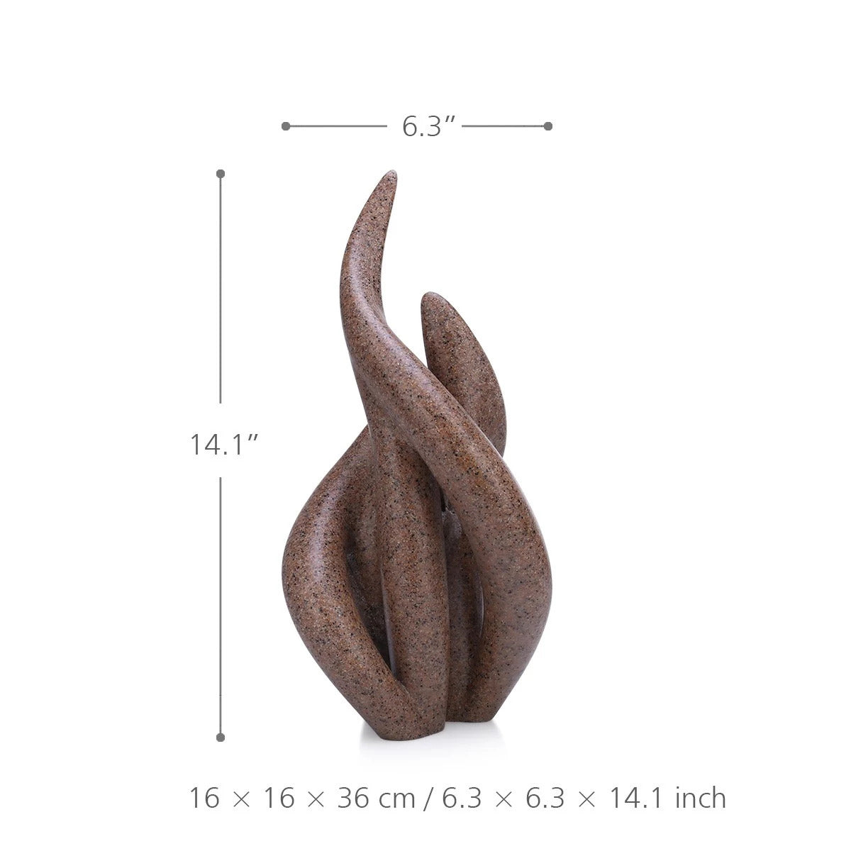 Resin Sculpture by Modern and Abstract Accent Decor