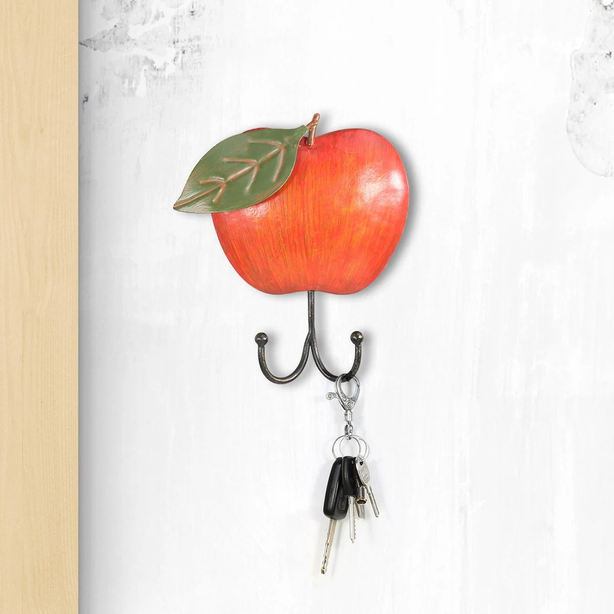 Rustic Apple Wall Hook For Coat Rack Wall Mounted