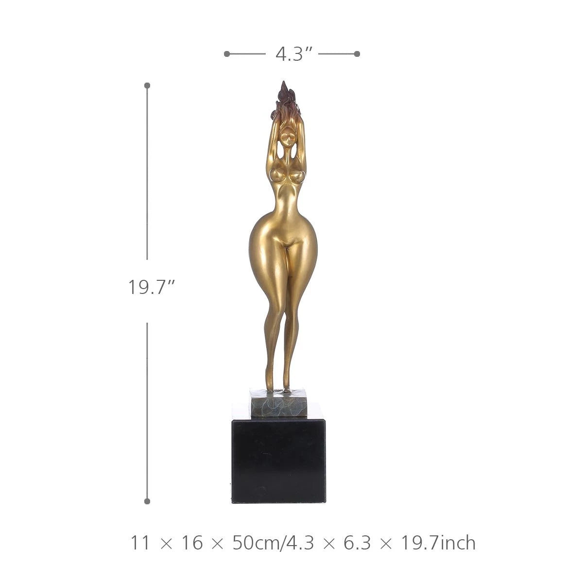 Sexy and Aesthetic Woman Body Figurine Home Decor