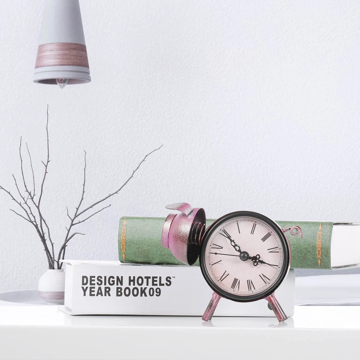 Small & Decorative Table Clock by Cat, Deer, Flamingo, Chicken, Pig