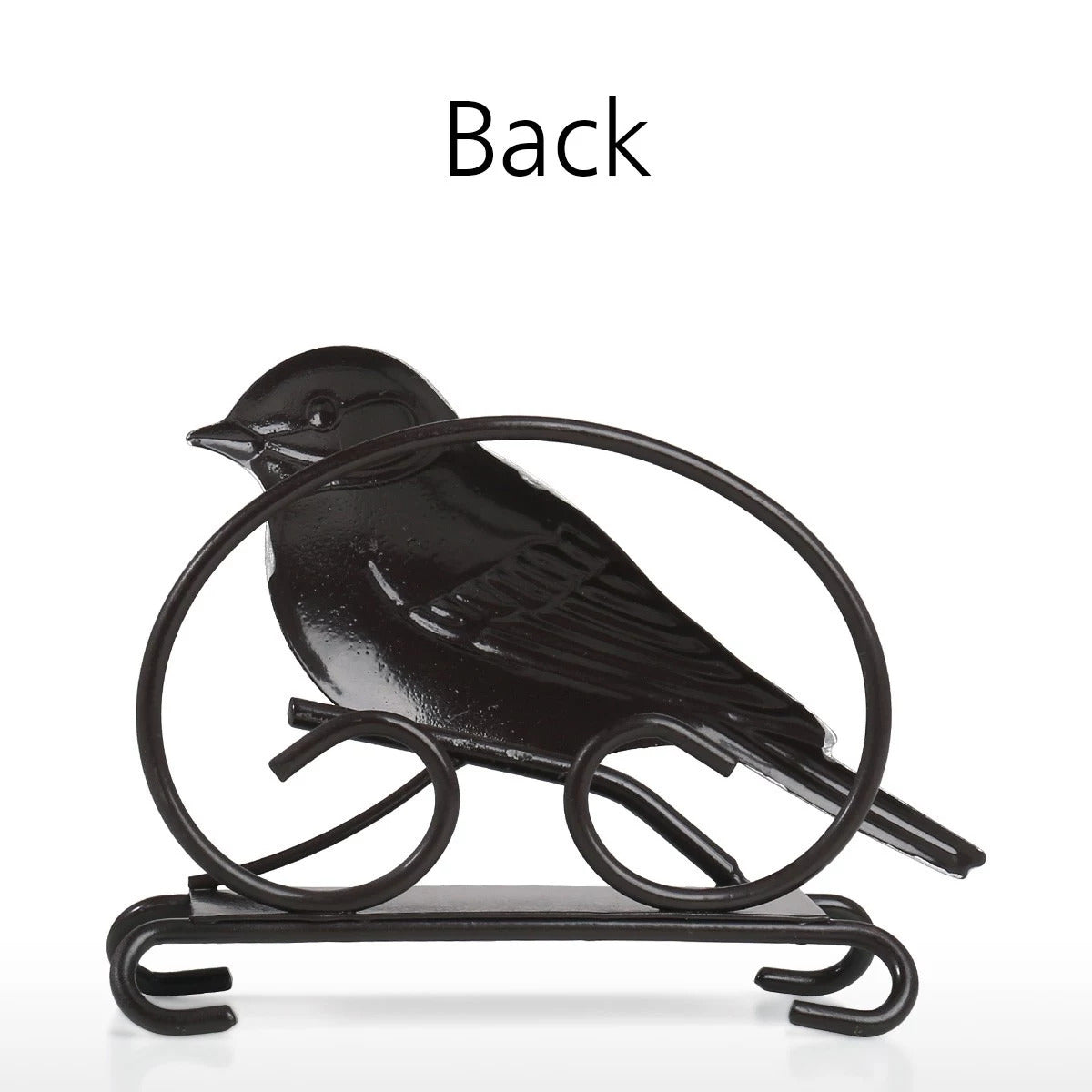 Table Napkin Holder with Bird Ornaments