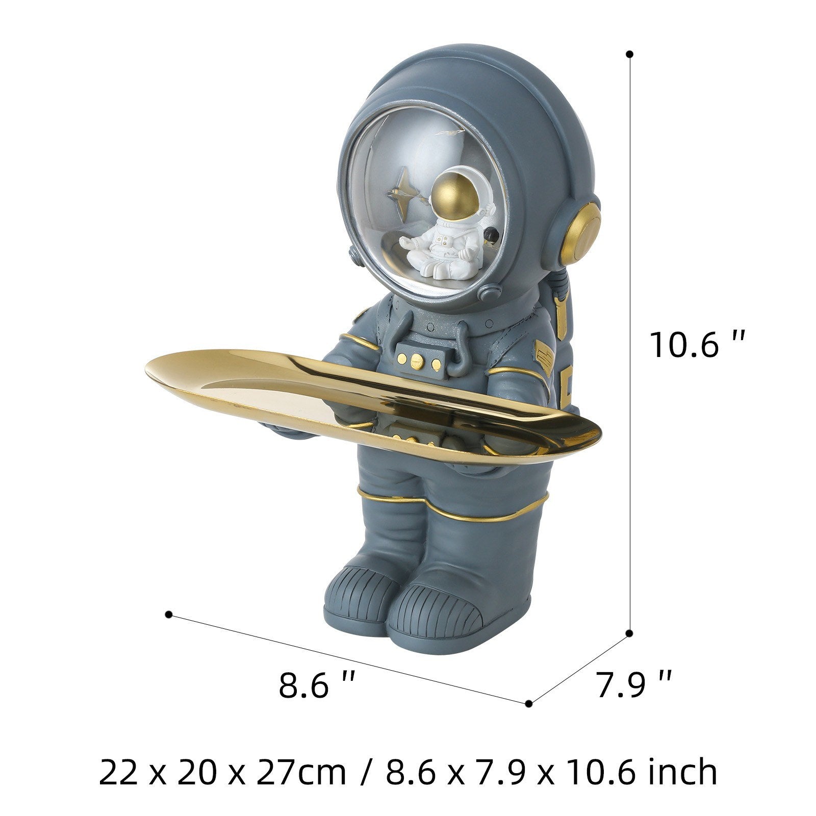 Take off on a journey through space, mars and cosmos with your very own Astronaut figurine