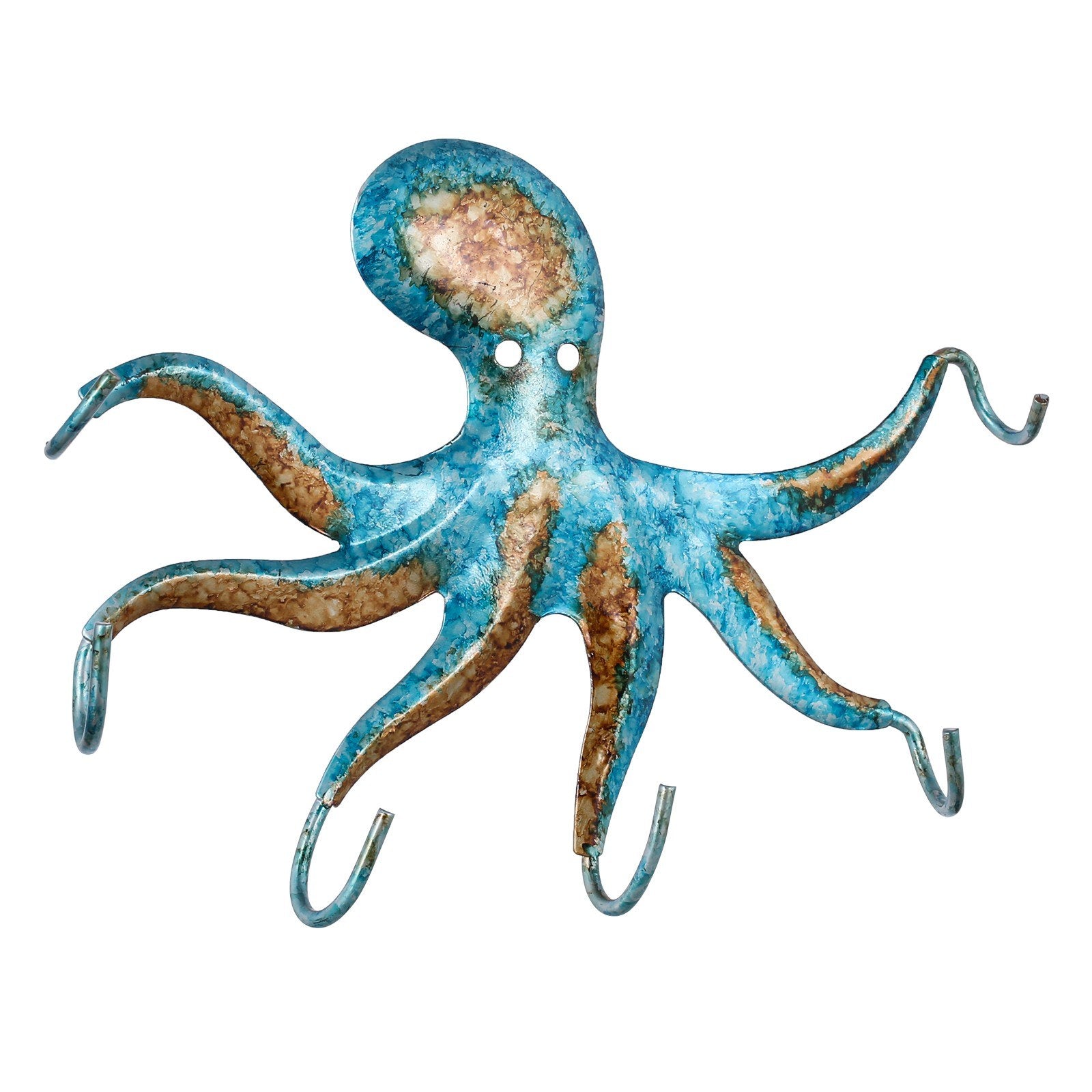 This octopus wall hook can be used for hanging clothes, bags, towels, and other items. The funny shape will easily catch people's attention