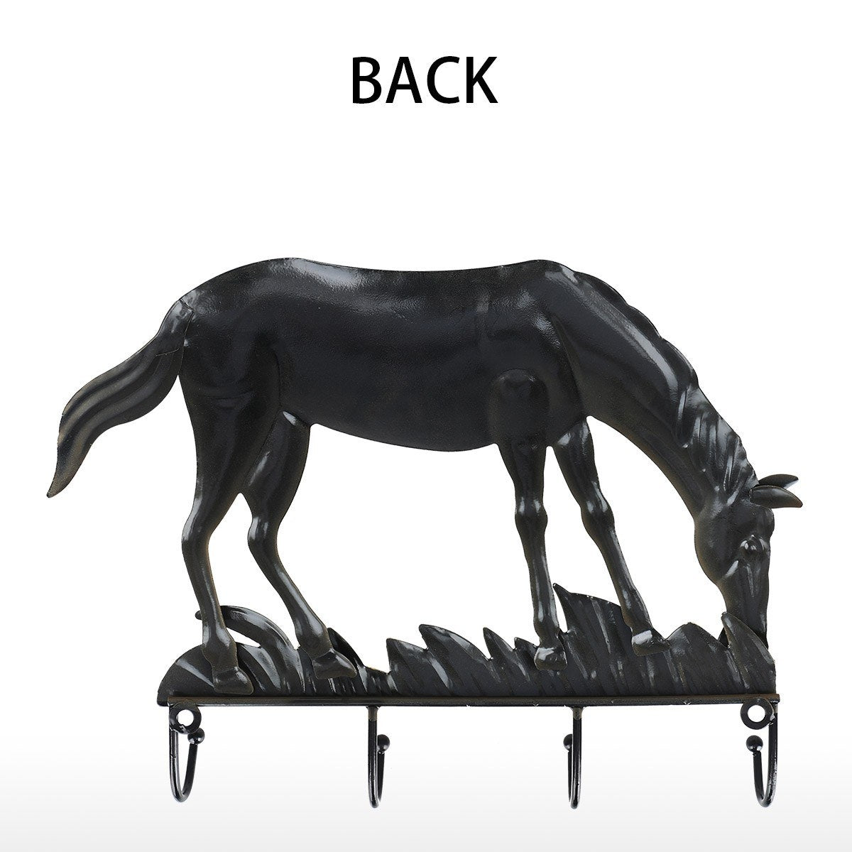 Horse wall hook catches your stuff with its gaze and keeps it organized!