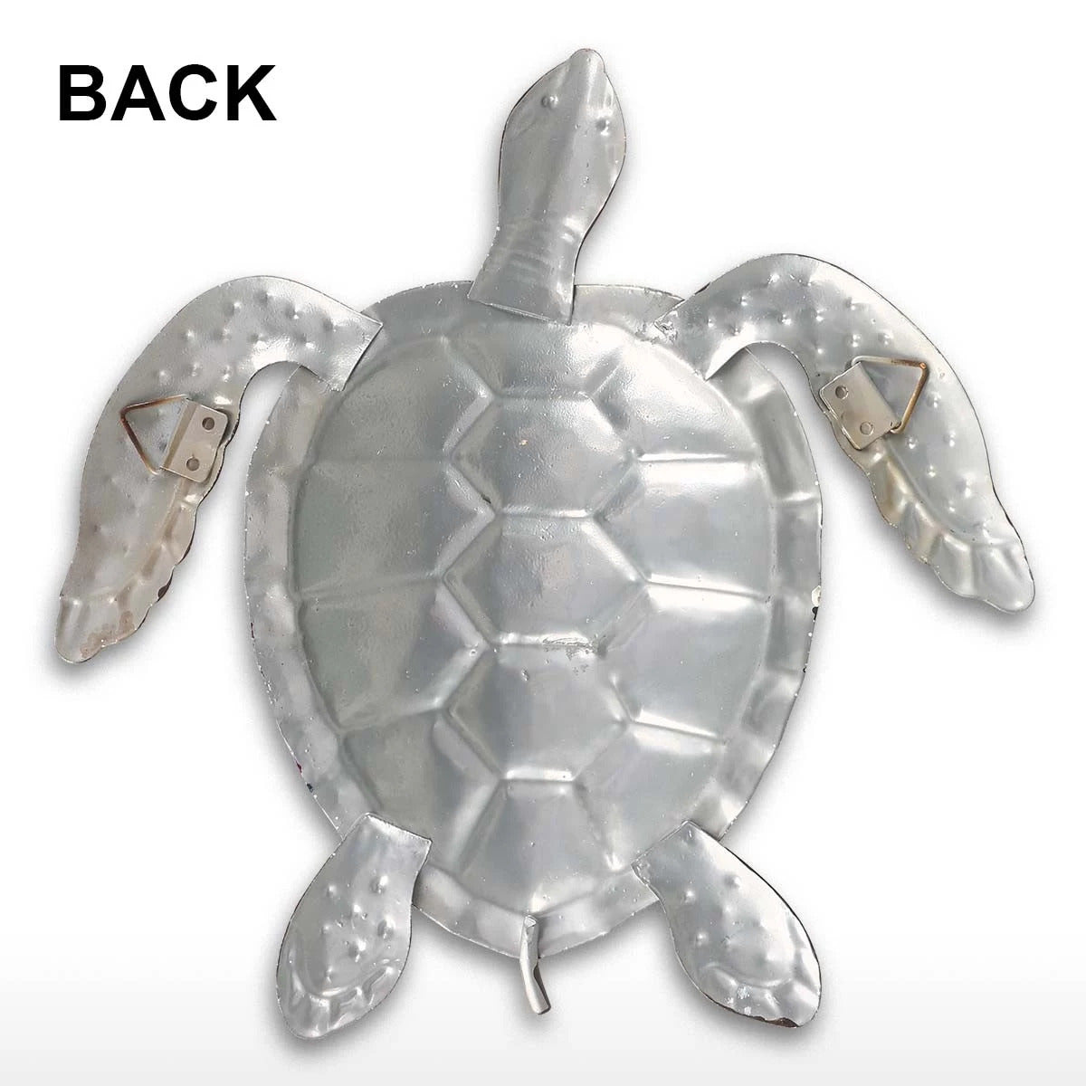 Cute and Baby Sea Turtle Wall Art Decor by Metal Ocean Figurines