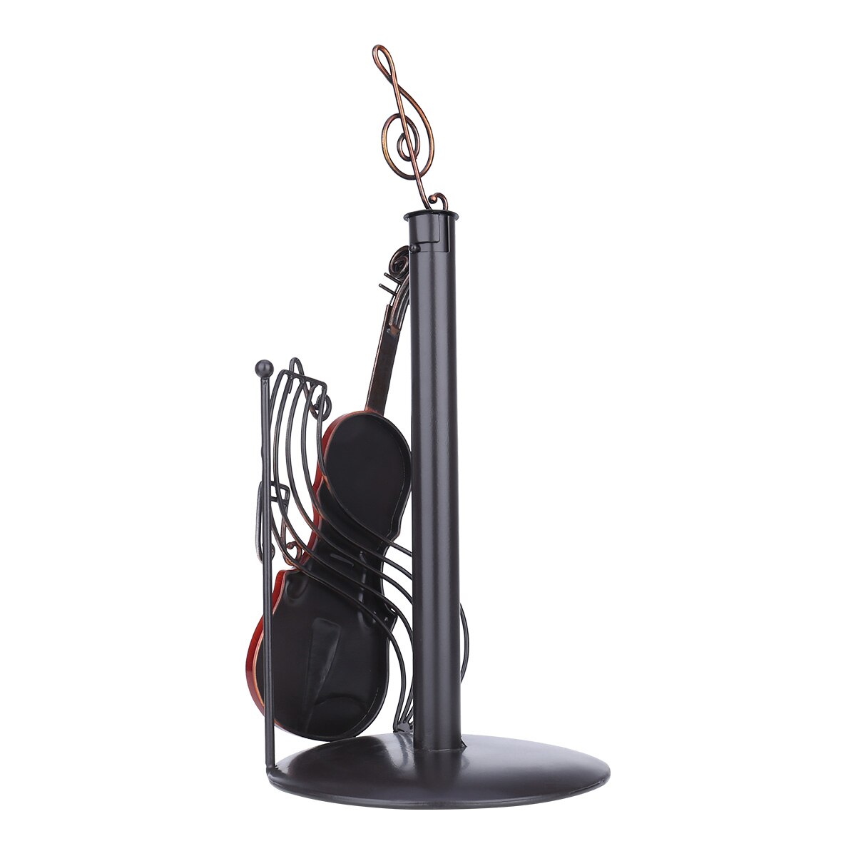 Violin Decor and Ornament with Kitchen Roll Holder