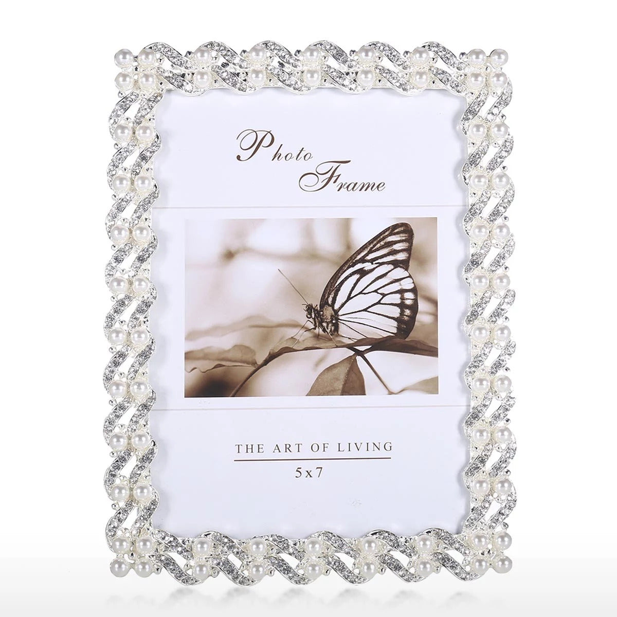 White Decorative Photo Frame