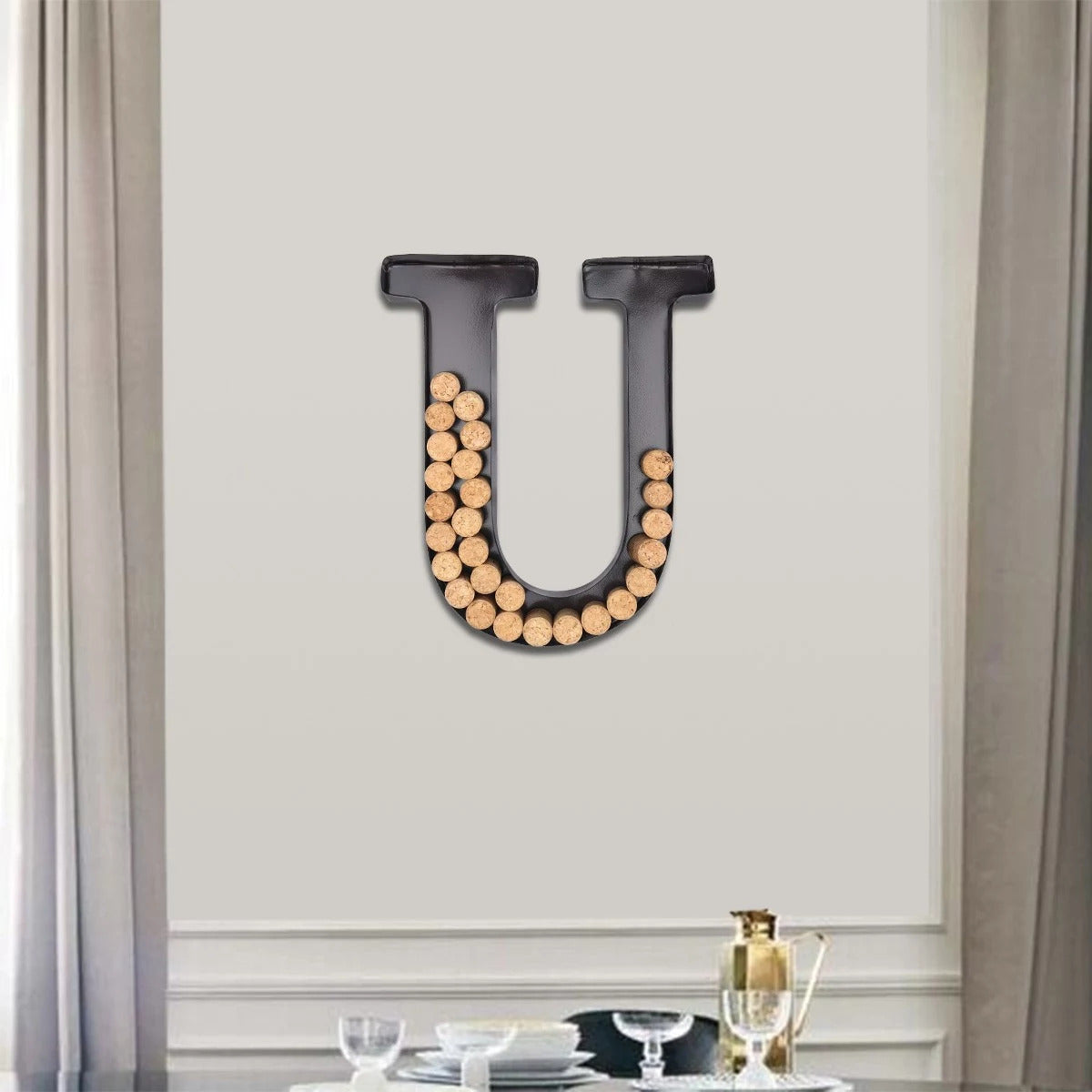 Wine Cork Holder For Wall Art Decor