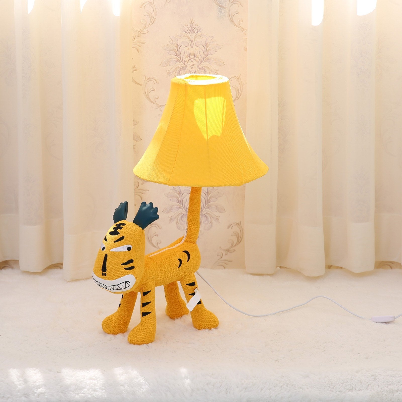 Tiger Lamp is the perfect to bring warmth to your nursery or kidsroom