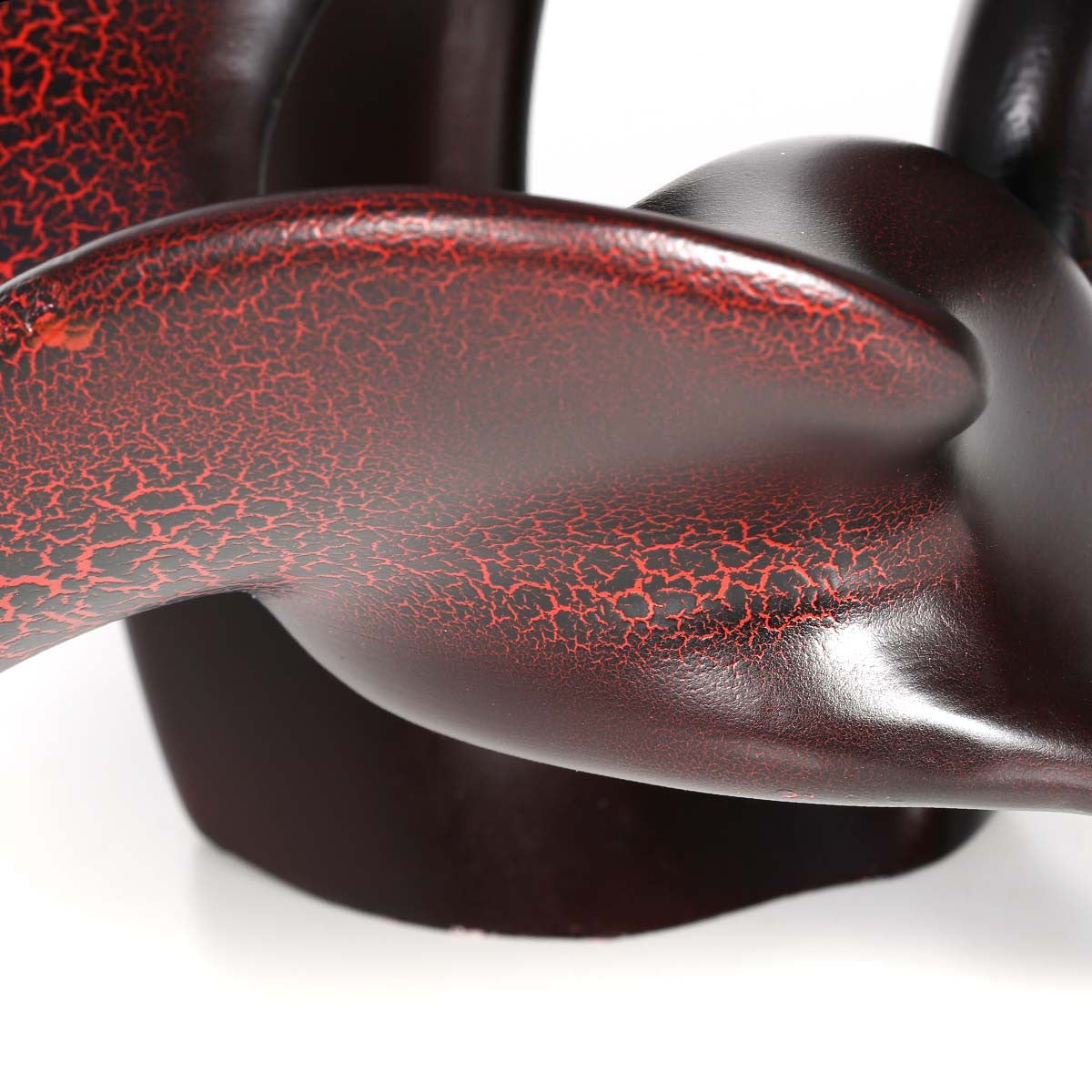 Modern Decorative Objects With Cracked Soil Pattern and Abstract, , Art Decoration, Interior Decoration, Sculpture, Glass Art,