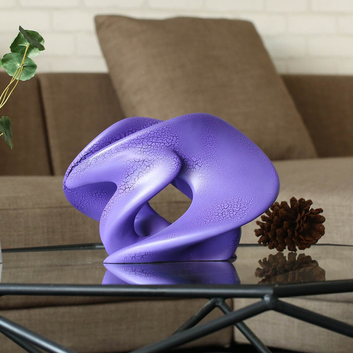 Purple Abstract Decor