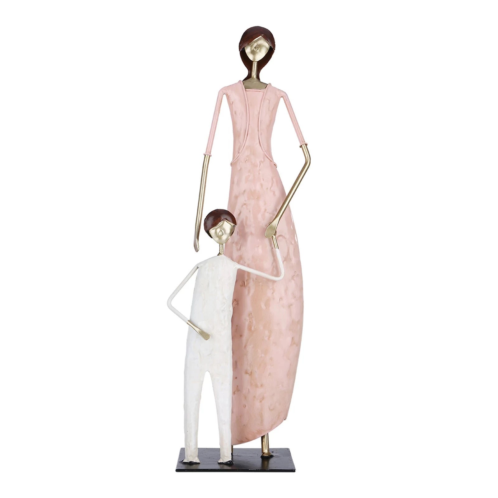 mother and son figurine