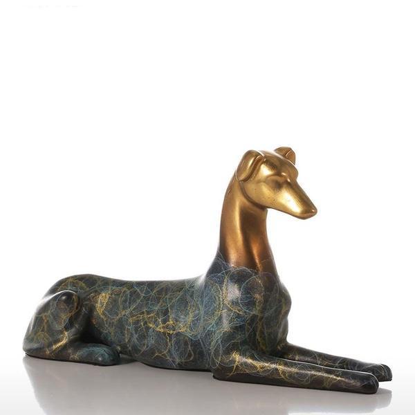 Hound Dog Handmade Bronze Sculpture - Sweet Home Make