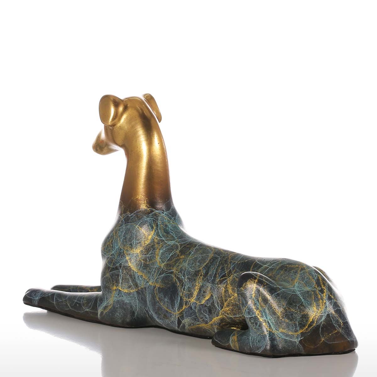Hound Dog Handmade Bronze Sculpture - Sweet Home Make