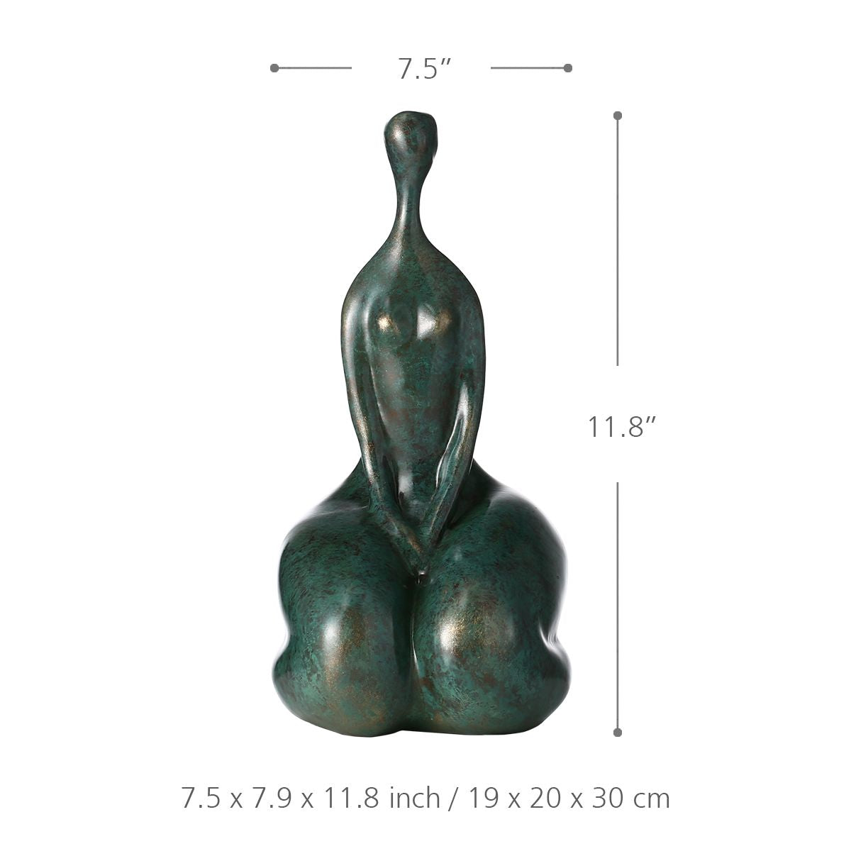 Kneel Figurine Resin - Sweet Home Make