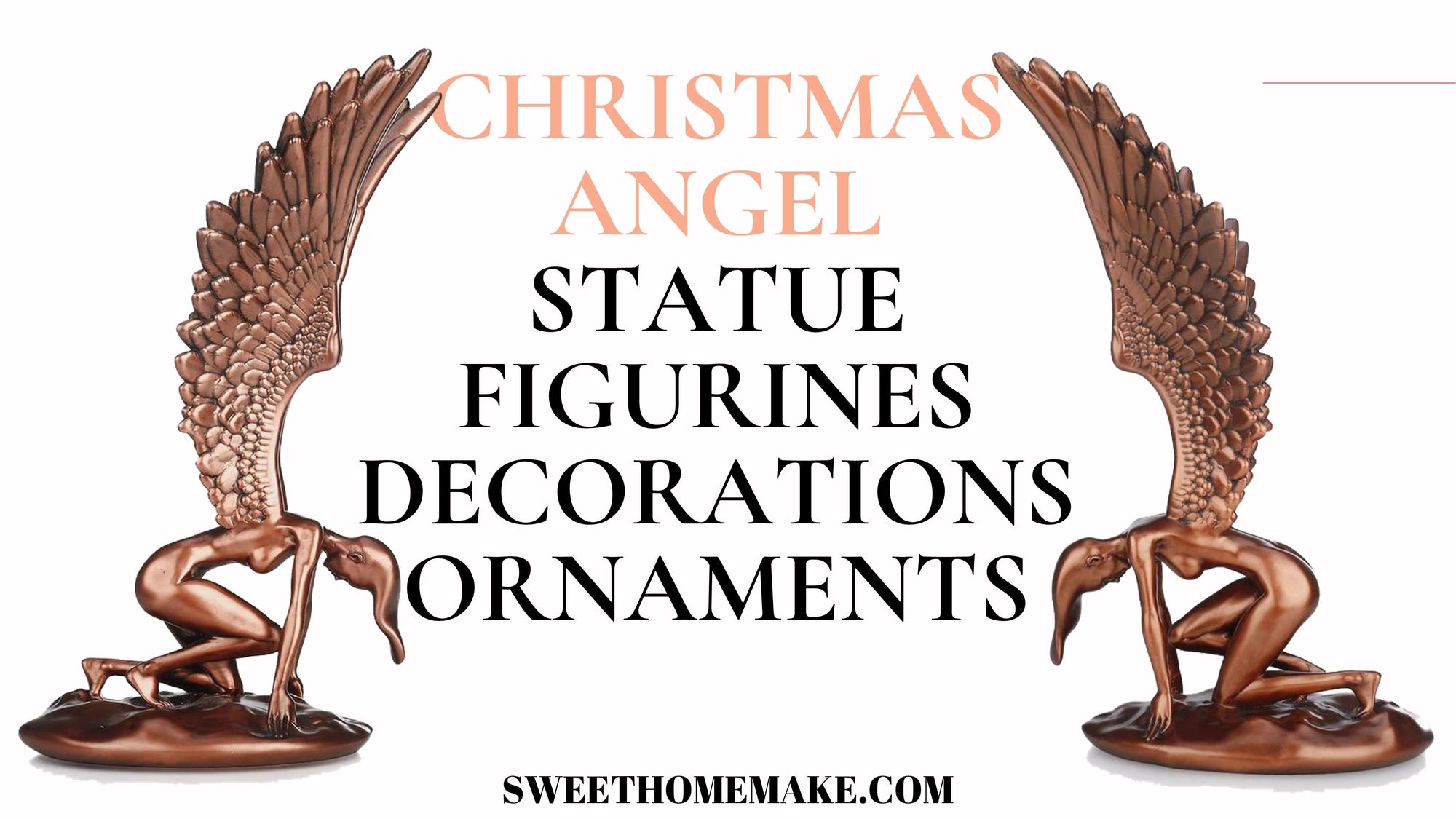 Chrsitmas Angel Statue and Figurines Ornaments Decor