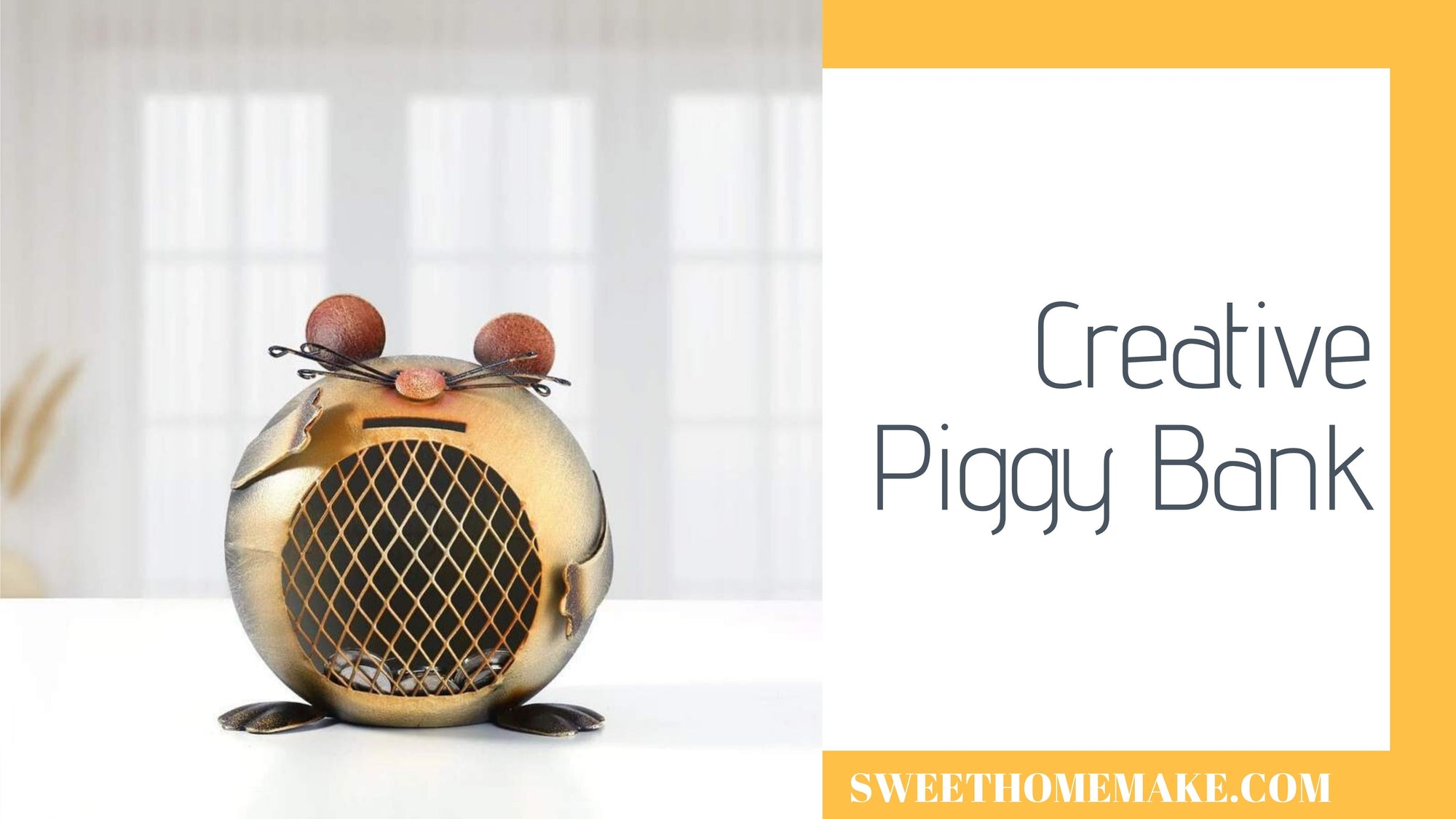 Creative Piggy Banks_ for Kids Room Decor and Nursery Decor