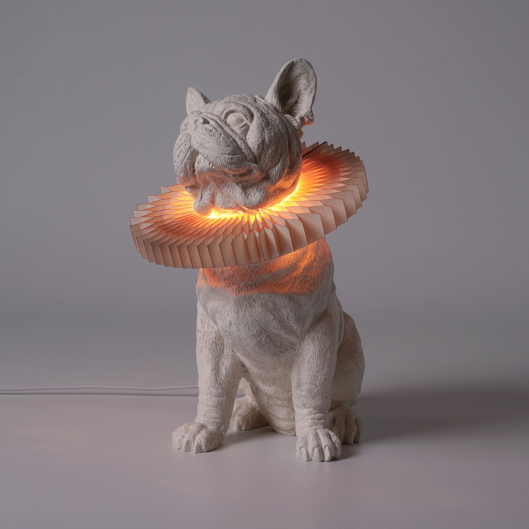 French bulldog table lamp brings nature into your living spaces