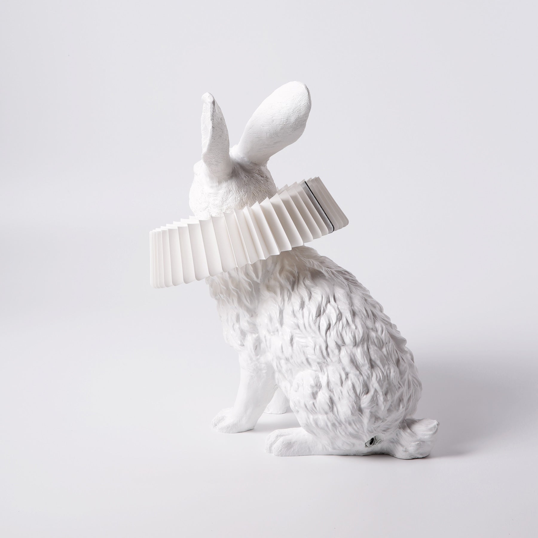 Christmas decorations will be perfect with adorable rabbit lamp