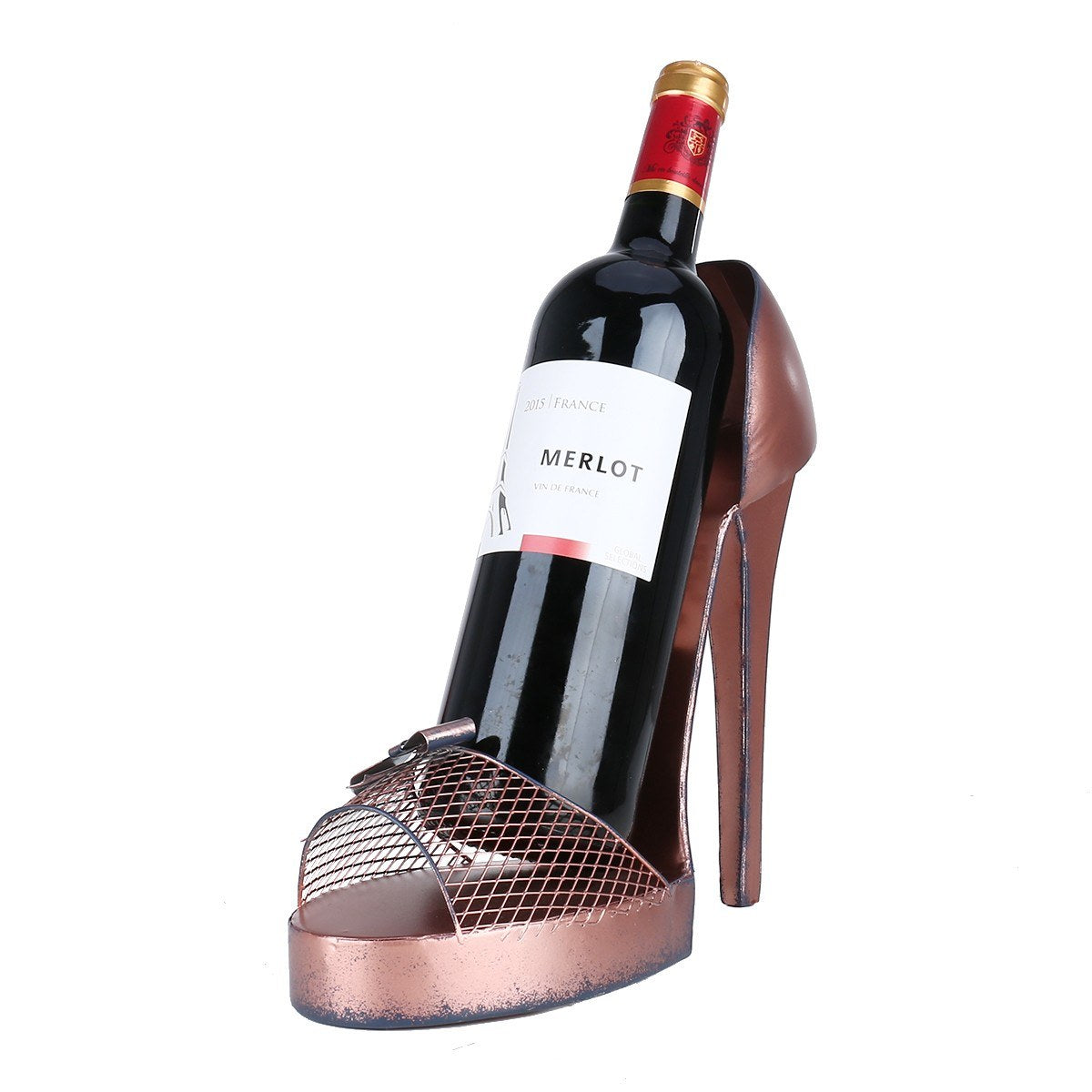 Funny single wine bottle holder, It's never been easier to organize your wine