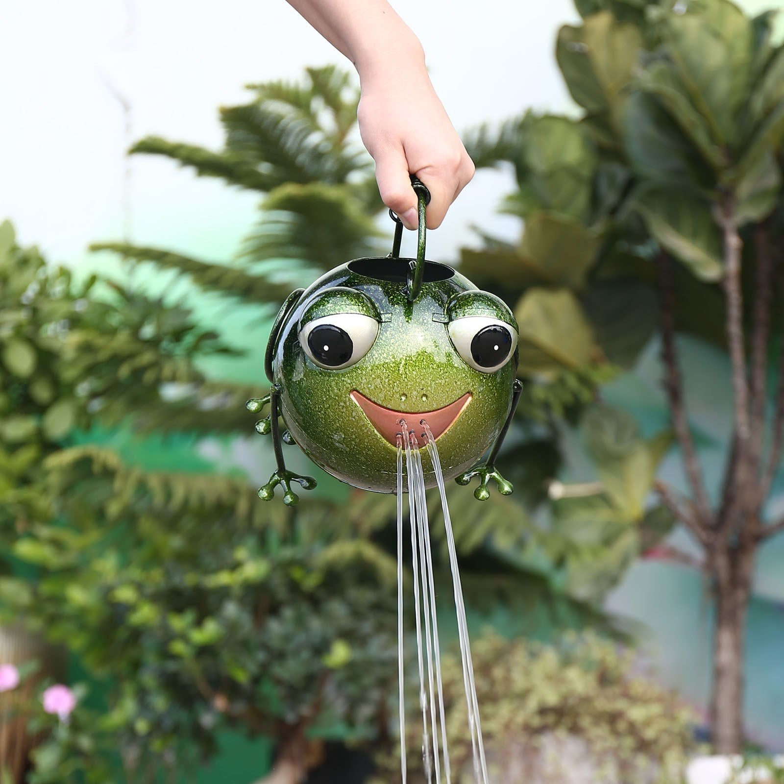You've found cutest watering pot around for garden or indoor decor!