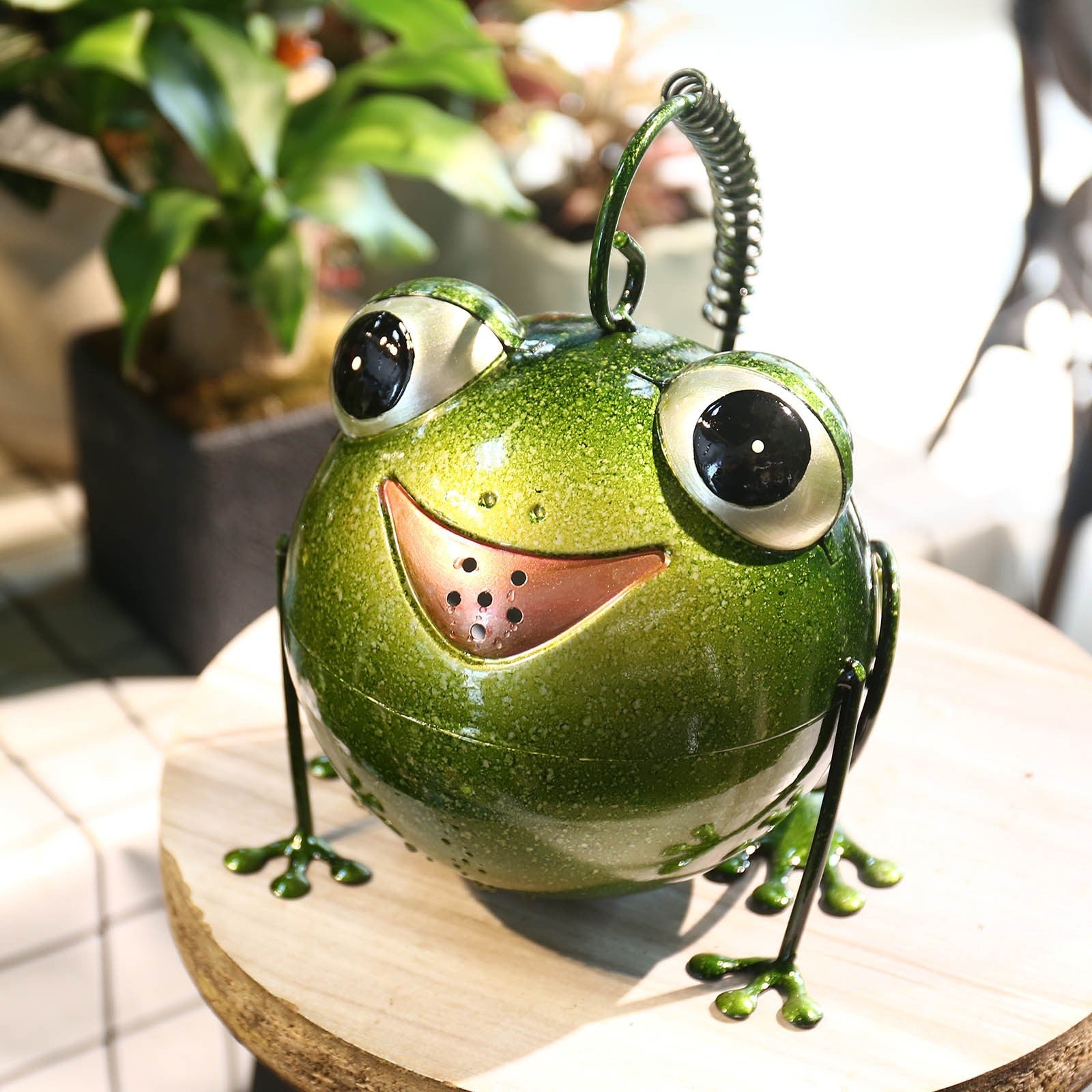 You've found cutest watering pot around for garden or indoor decor!
