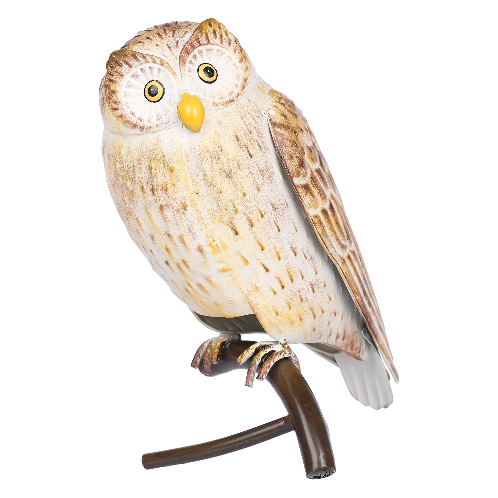 Owl figurine with a cheerful and creative design