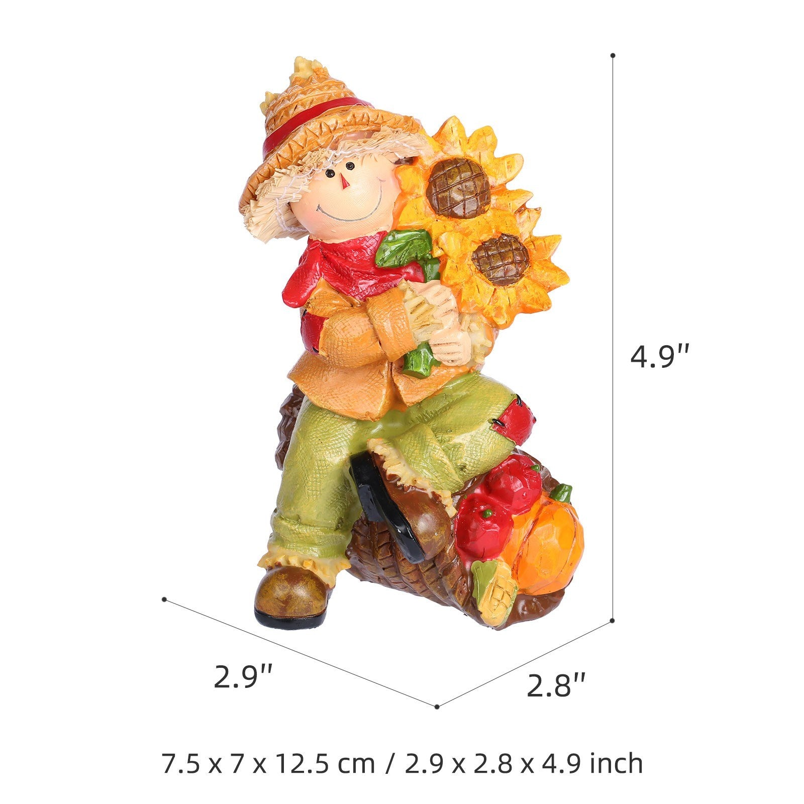 This harvest boy figurine is so cute and so sweet for thanksgiving