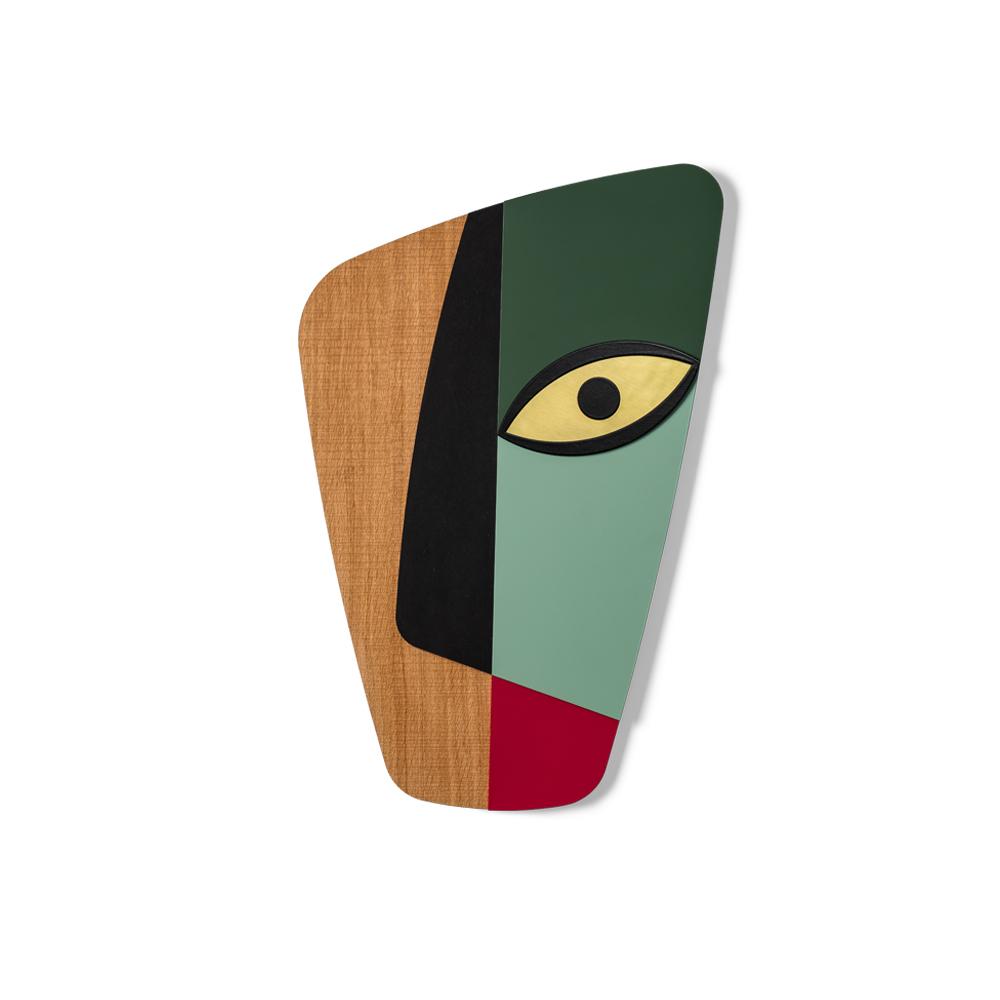 Abstract African Mask Contemporary Wall Art