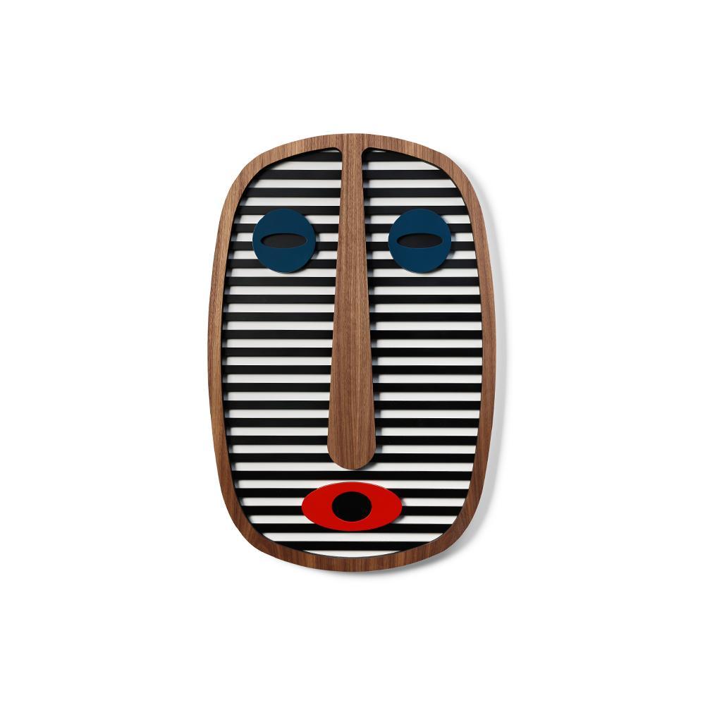 Abstract and Blue Wall Decor with Wood Wall Art inspire Picasso Face Paintings