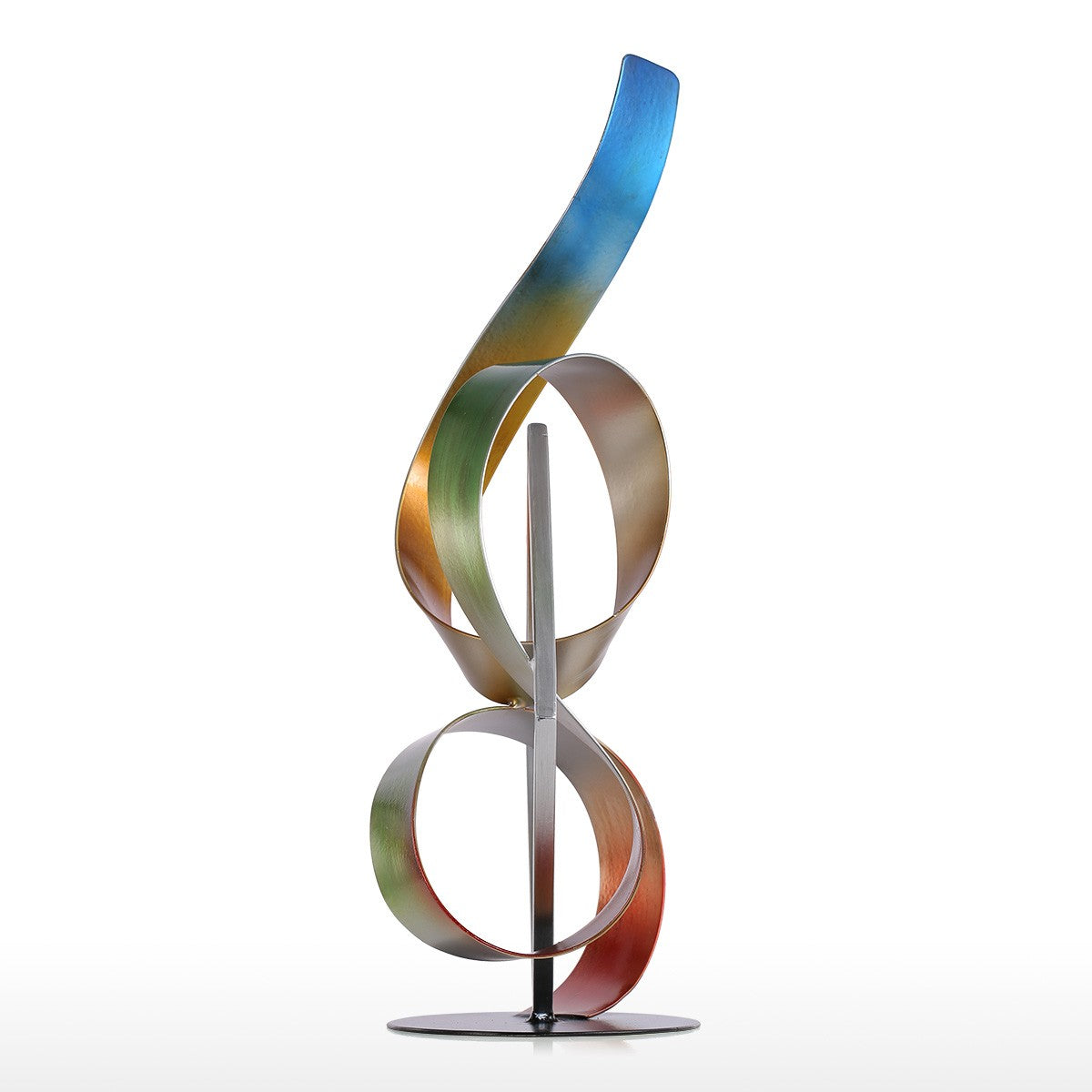 Abstract and Metal Sculpture with Sculpture for Christmas Decorations and Home Decor