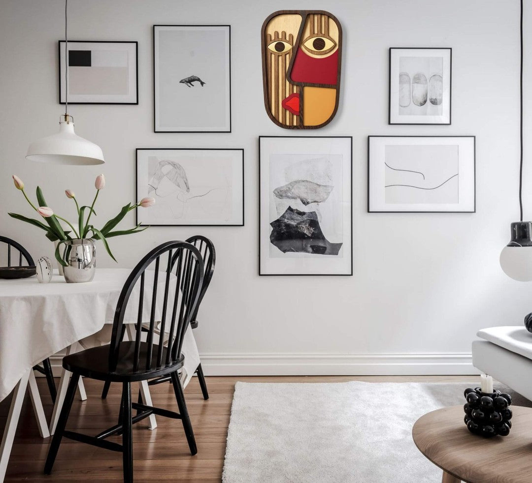 dok Ocean Ikke moderigtigt Abstrakte kunst med ansigter i Picasso Plakat – The Sweet Home Make