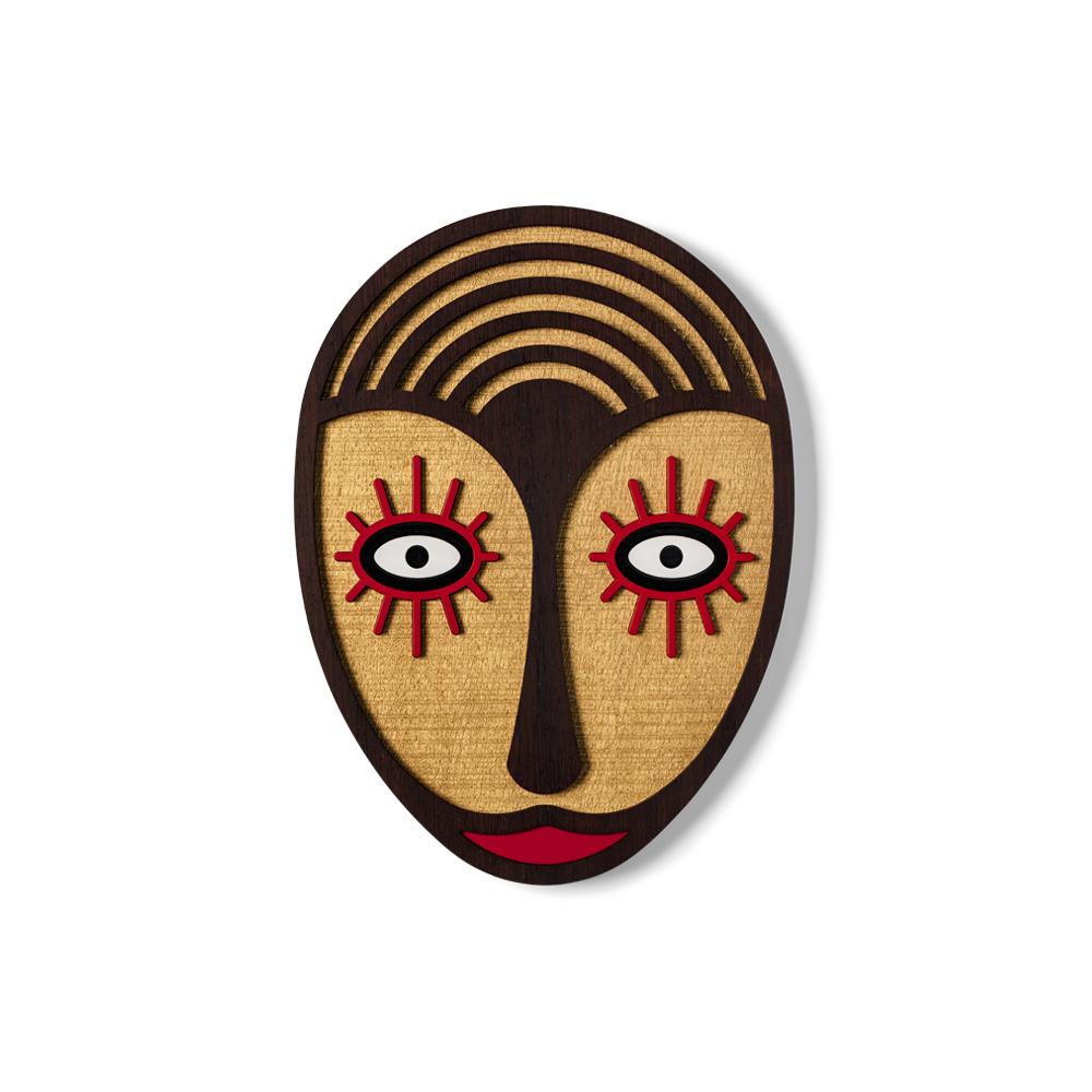 African Masks Boho Wall Art 40X29 CM